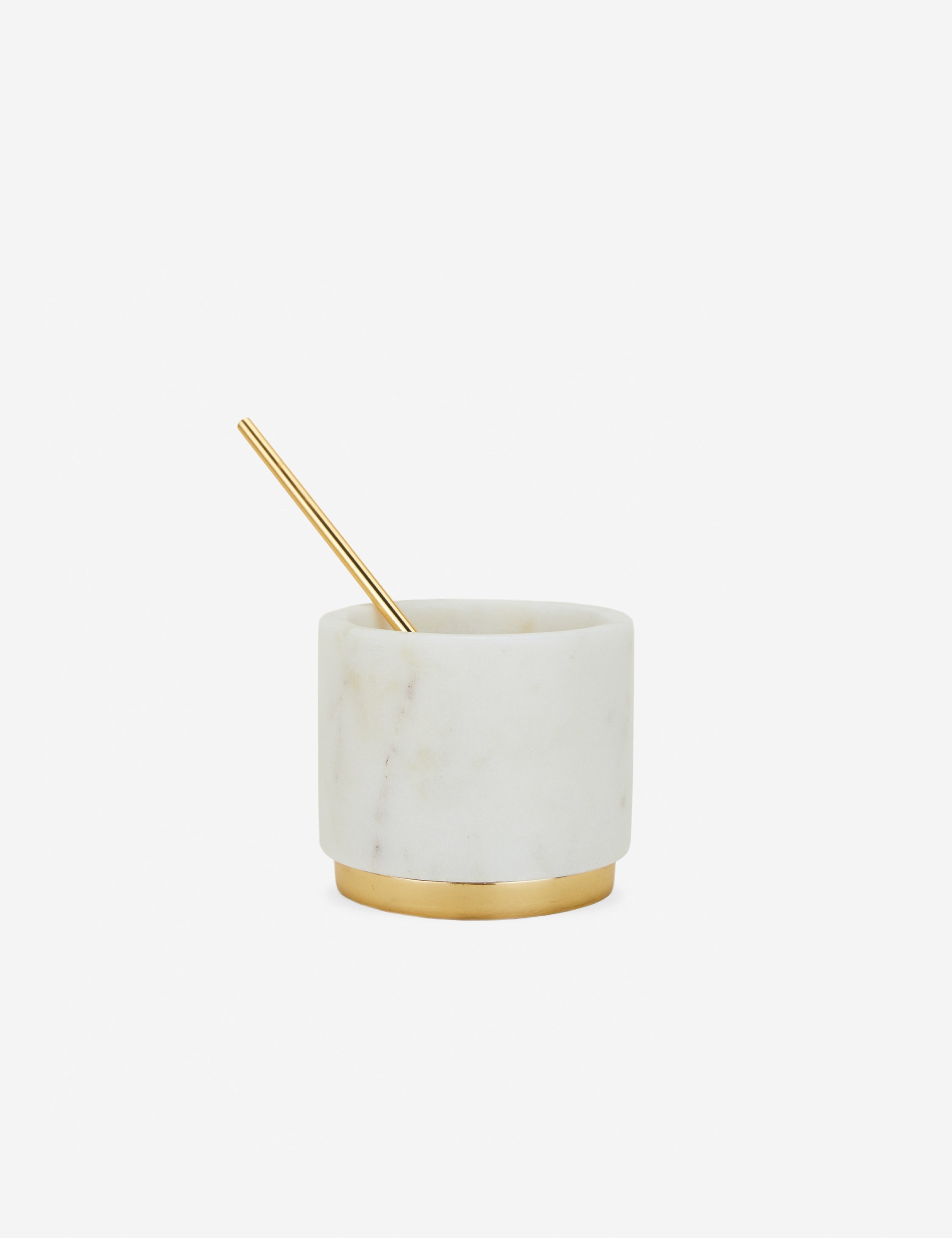 Lulu and Georgia Simple Marble Pinch Pot by Hawkins New York