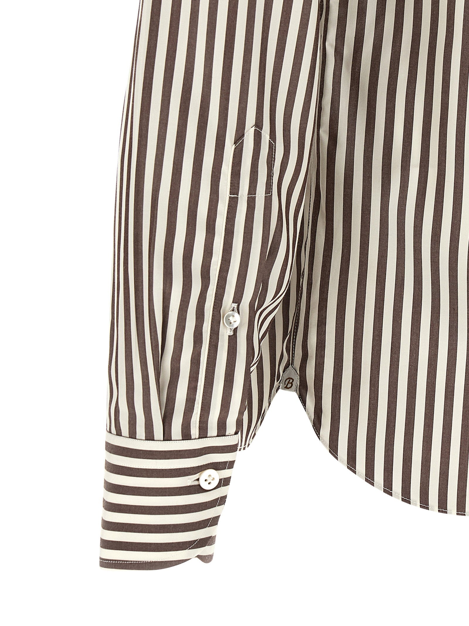 Borriello Striped Shirt – 100% cotton - view 4