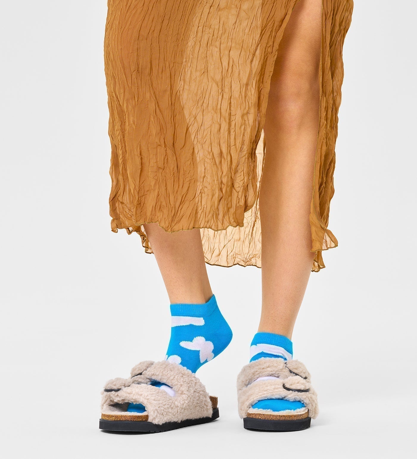 Happy Socks Unisex Cloudy Printed Ankle Length Socks for Women and Men - view 4