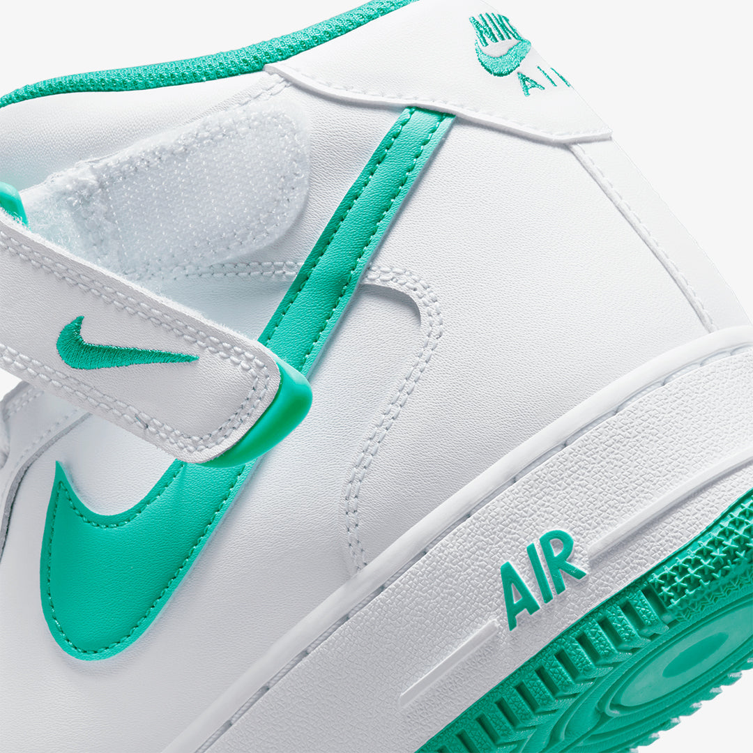Nike | AIR FORCE 1 MID '07 { WHITE/CLEAR JADE - view 4