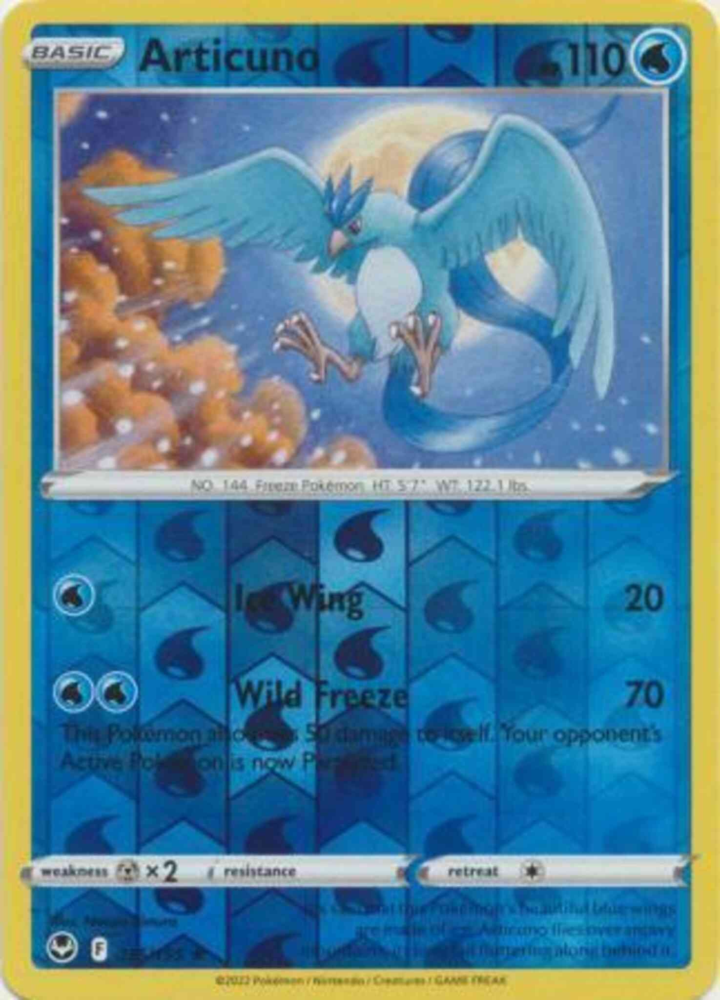 Rare holo swsh12-036 – Pokémon Articuno - 036/195 - Rare Holo [swsh12-036] [Reverse Holo]