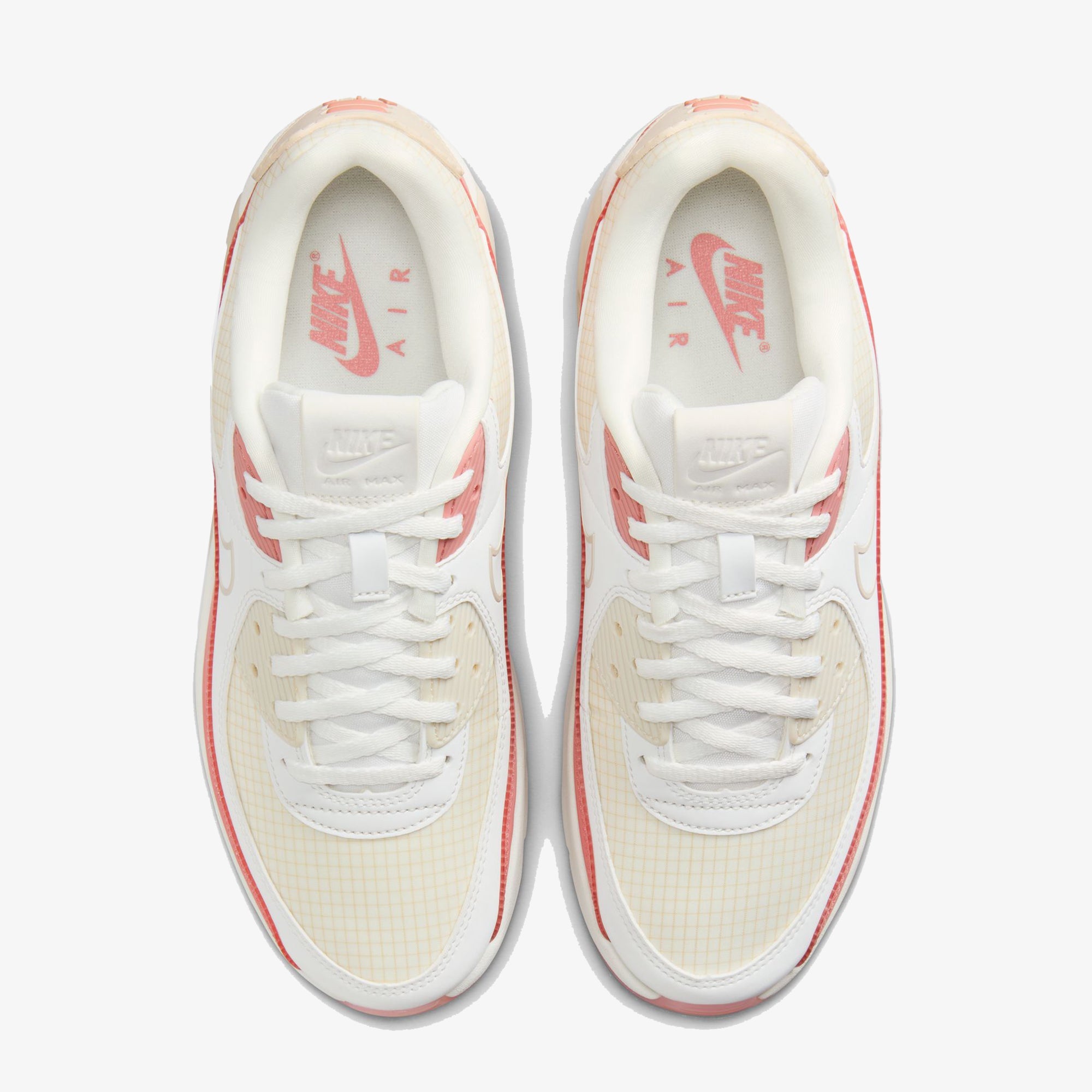 Nike | Air Max 90 Lv8 { Sail/red Stardust-summit White - view 2