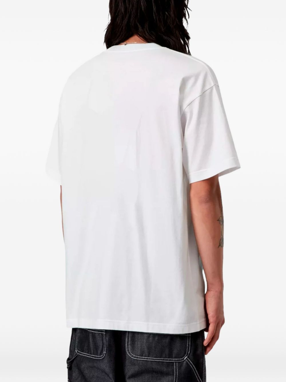 Carhartt Wip Main Carhartt WIP Logo cotton t-shirt - view 4