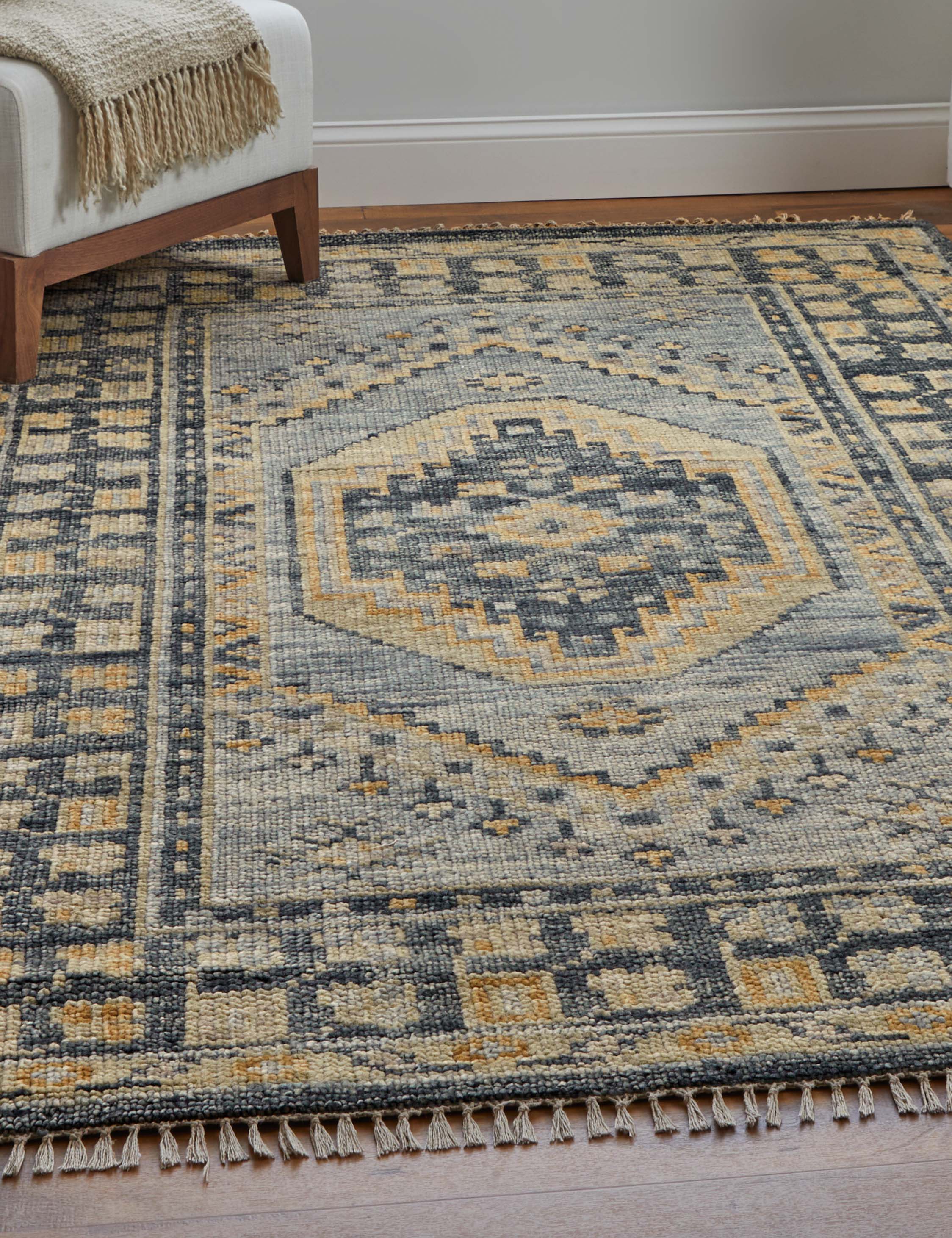 Lulu and Georgia Barraza Hand-Knotted Wool Rug - view 2