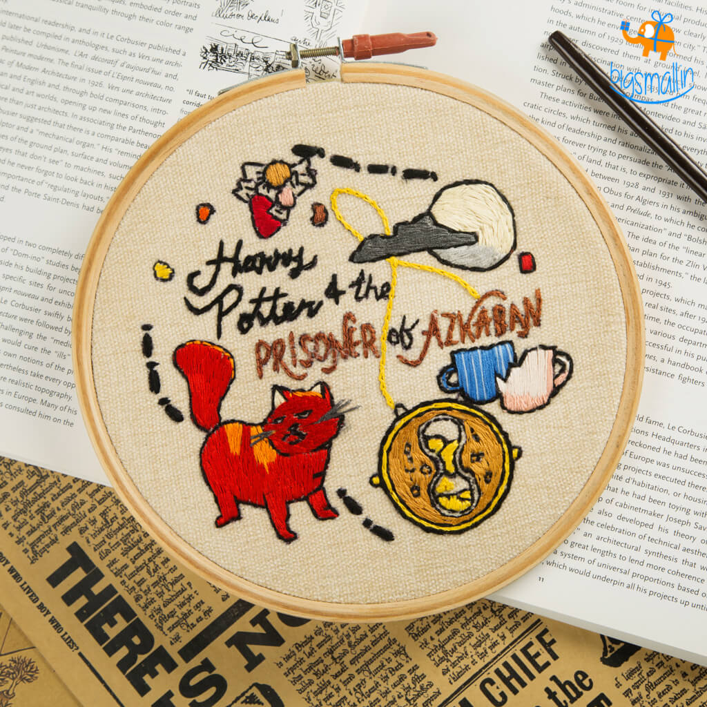 Hoop-Broideries Harry Potter Embroidery Hoop Art - view 6