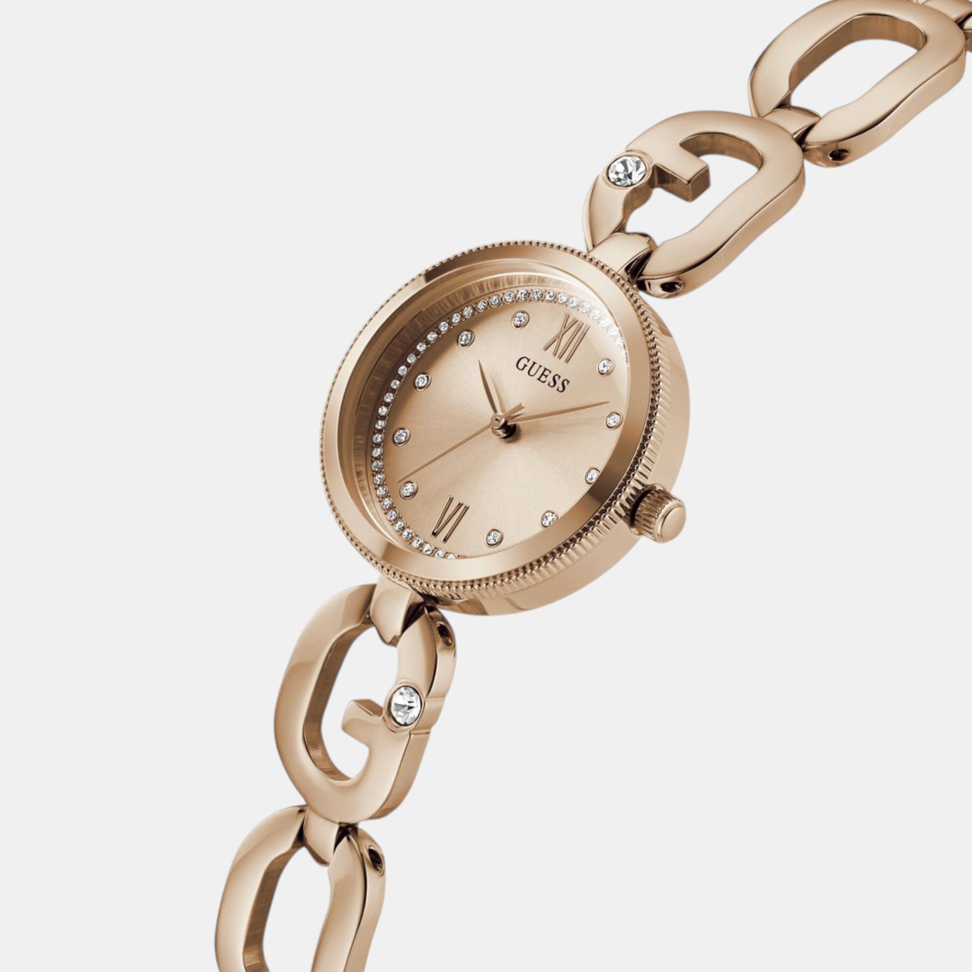 Guess empower Women Quartz Rose Gold Dial Analog Stainless Steel Watch GW0759L3 - view 3