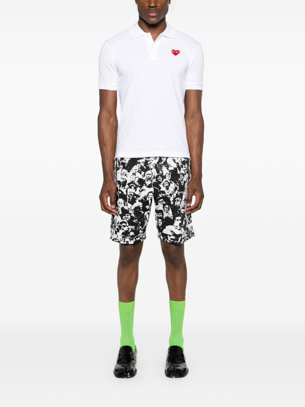 Comme Des Garcons Comme Des Garçons Cotton polo shirt - view 6