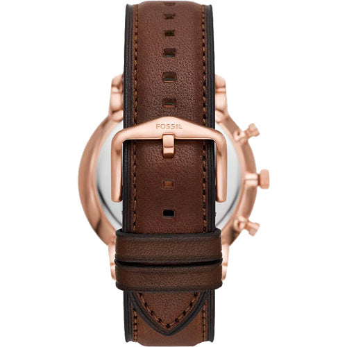Fossil Neutra Brown Dial & Brown Strap 44 MM Watch for Men - view 2