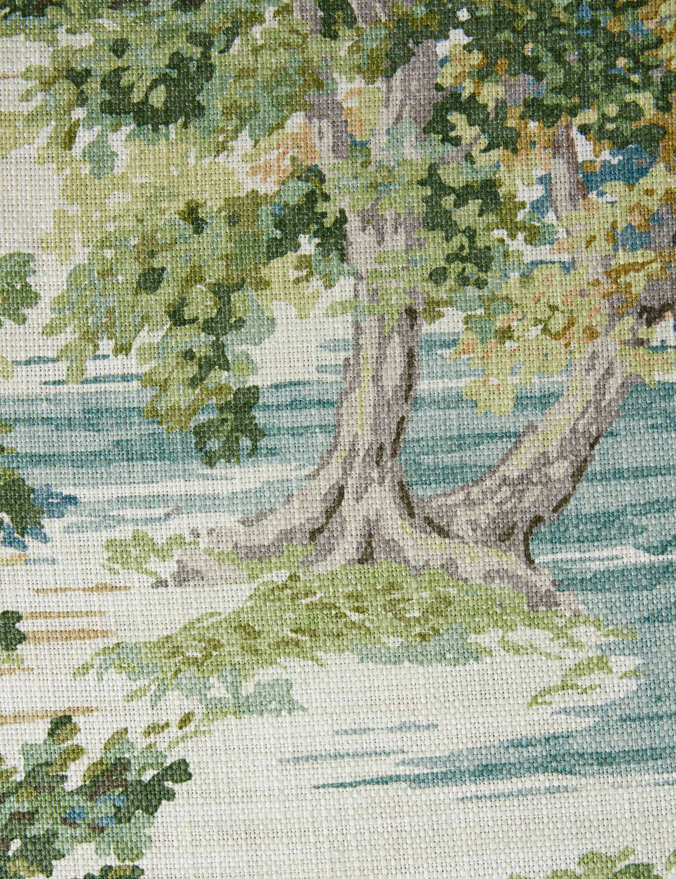 Lulu and Georgia Ancient Canopy Viscose Fabric by Morris & Co. - view 6