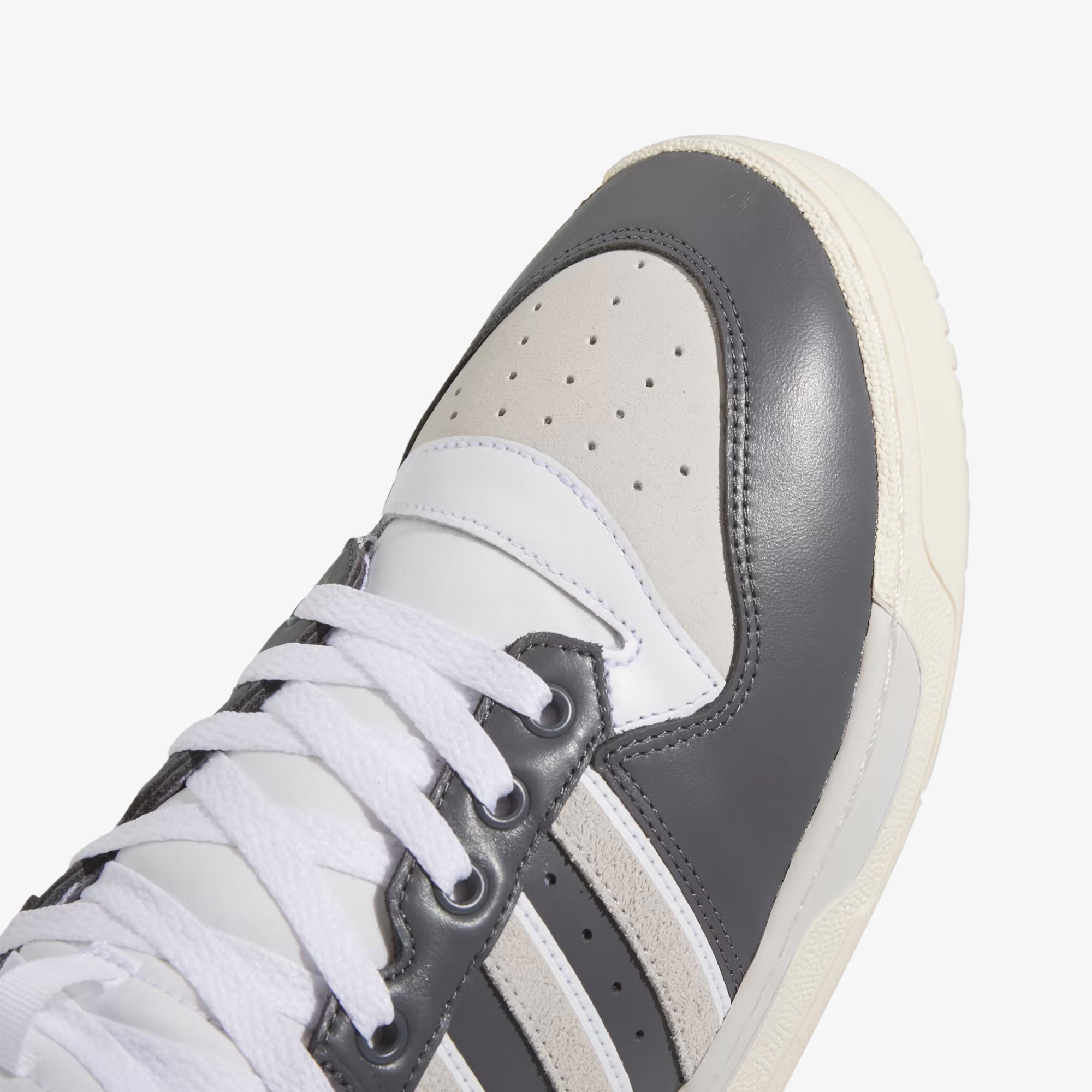 Adidas Originals | RIVALRY HIGH SCRATCHY { GREY FIVE/ GREY ONE /CREAM WHITE - view 5