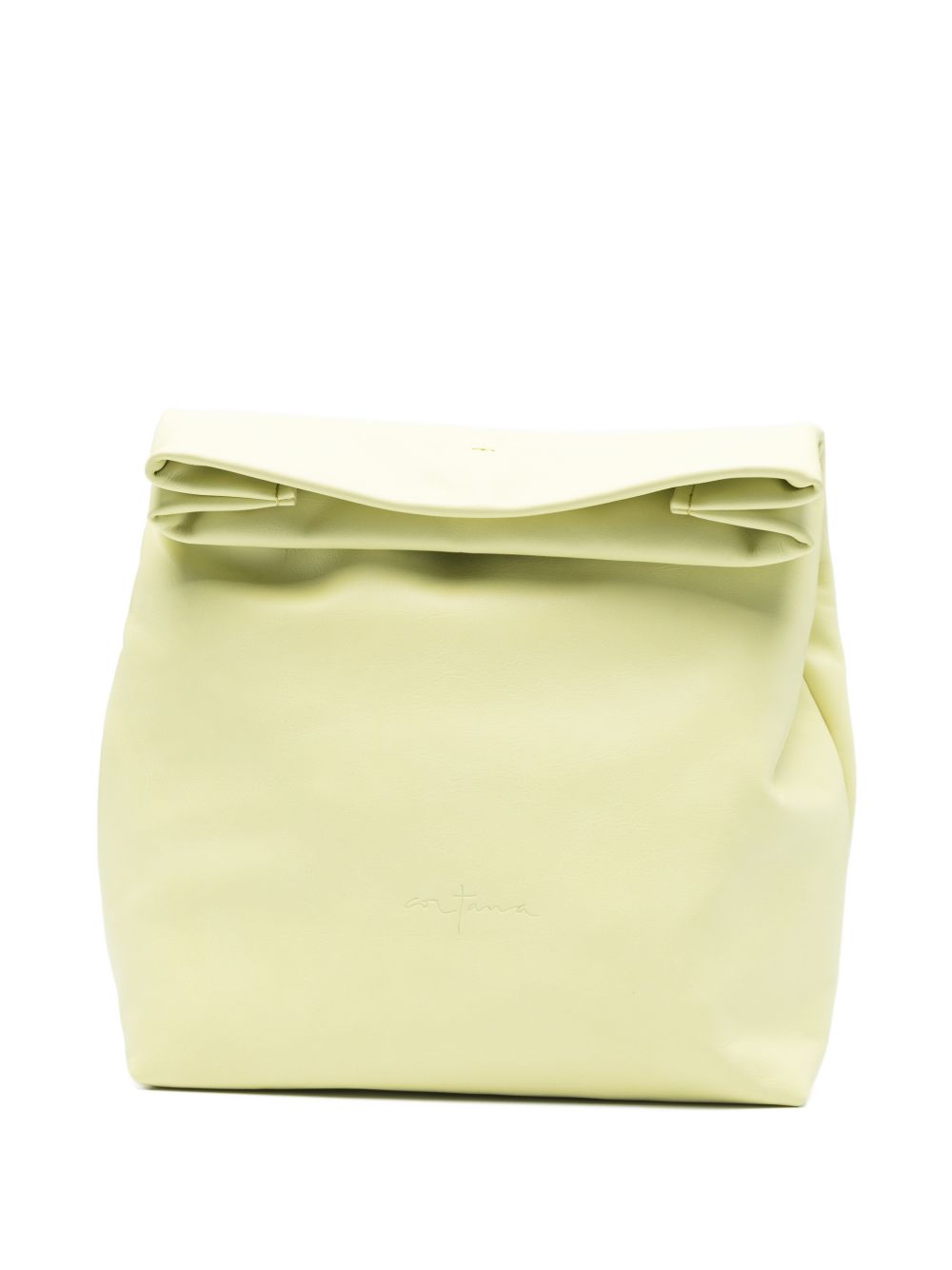 Delhi s large – Cortana Delhi S, Large Lime Leather Clutch – 100% calf leather