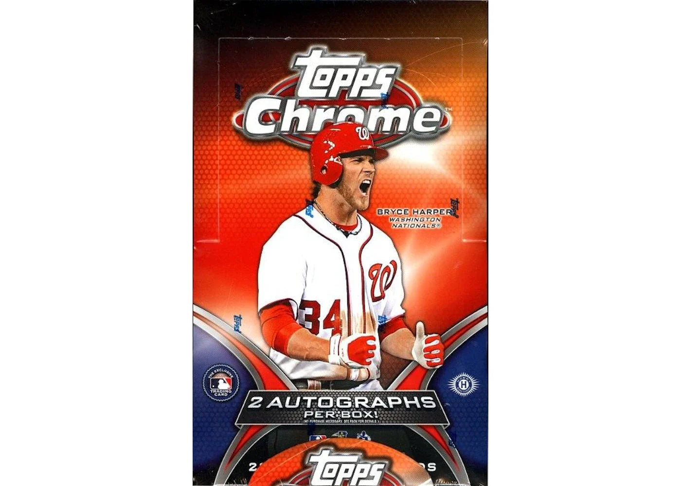 2012 Topps Chrome Baseball Hobby Box
