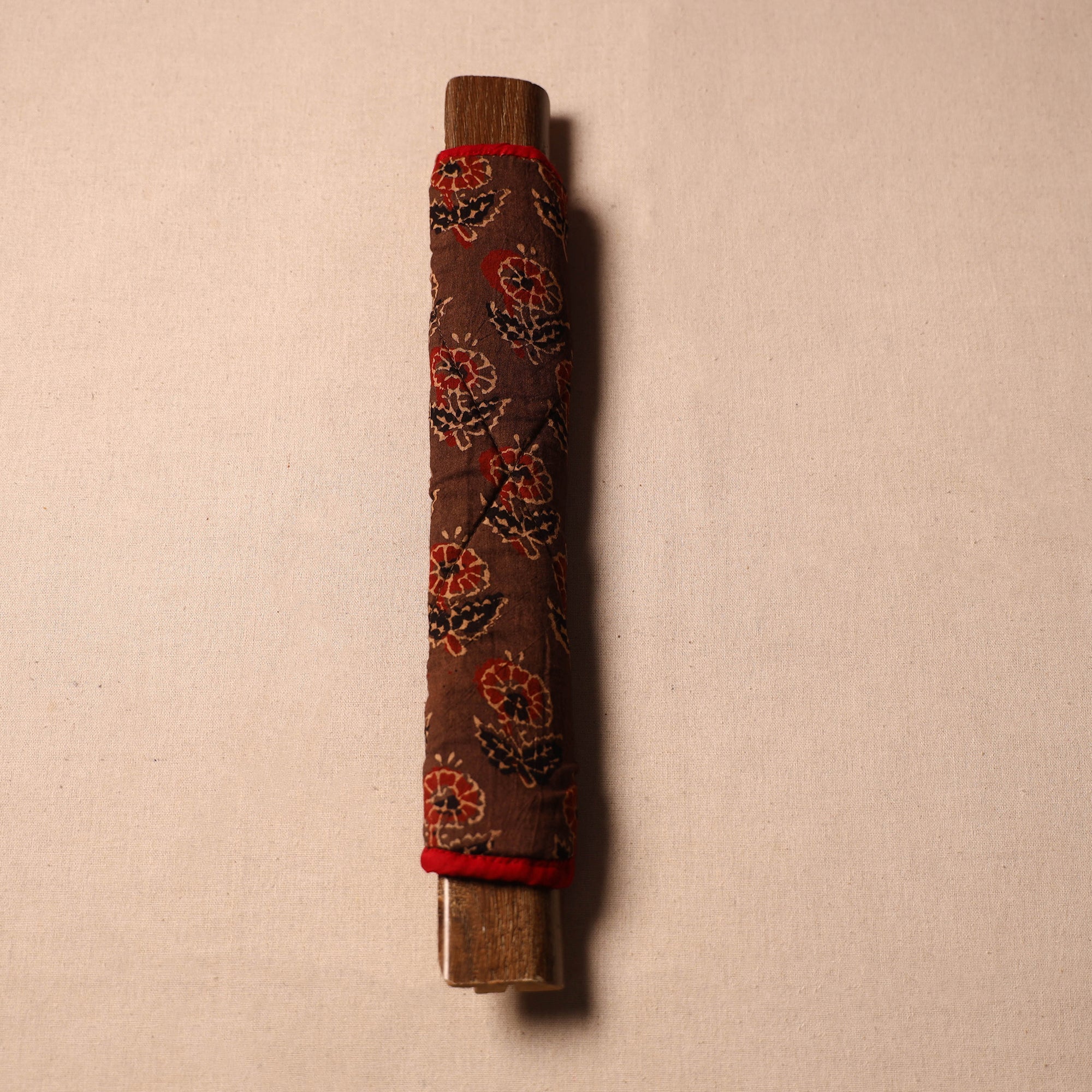 JALPARI Brown - Handmade Cotton Fridge Handle Cover 87