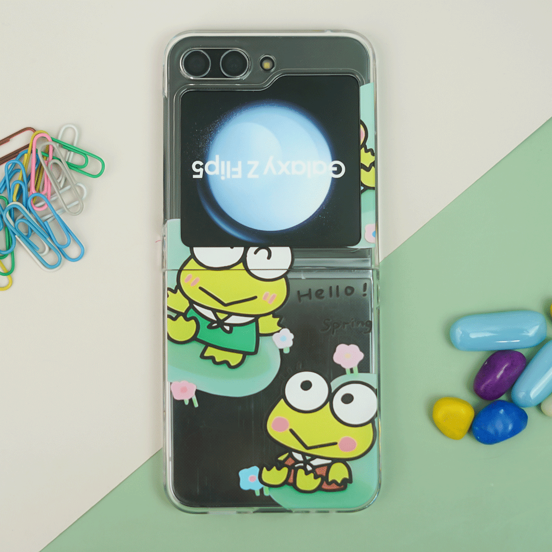 Peeperly Bright Cute Frog Design Case - Samsung - view 3