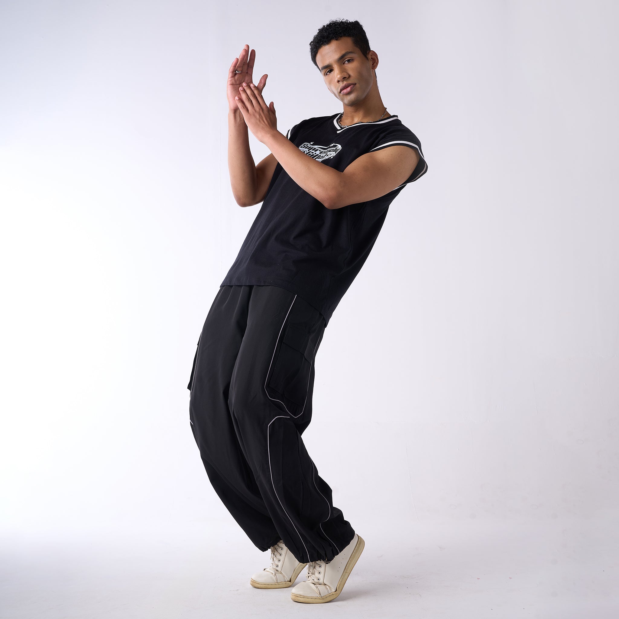 IZF "Supremely Gifted" oversized Unisex Cotton Basketball Vest - view 2