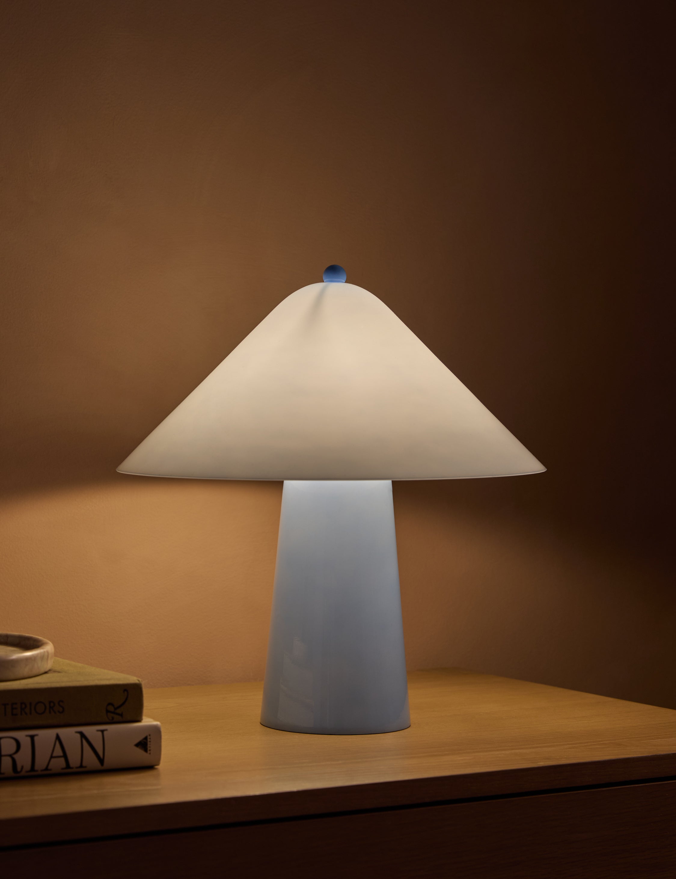 Lulu and Georgia Ingleman Table Lamp – Sky Blue - view 3