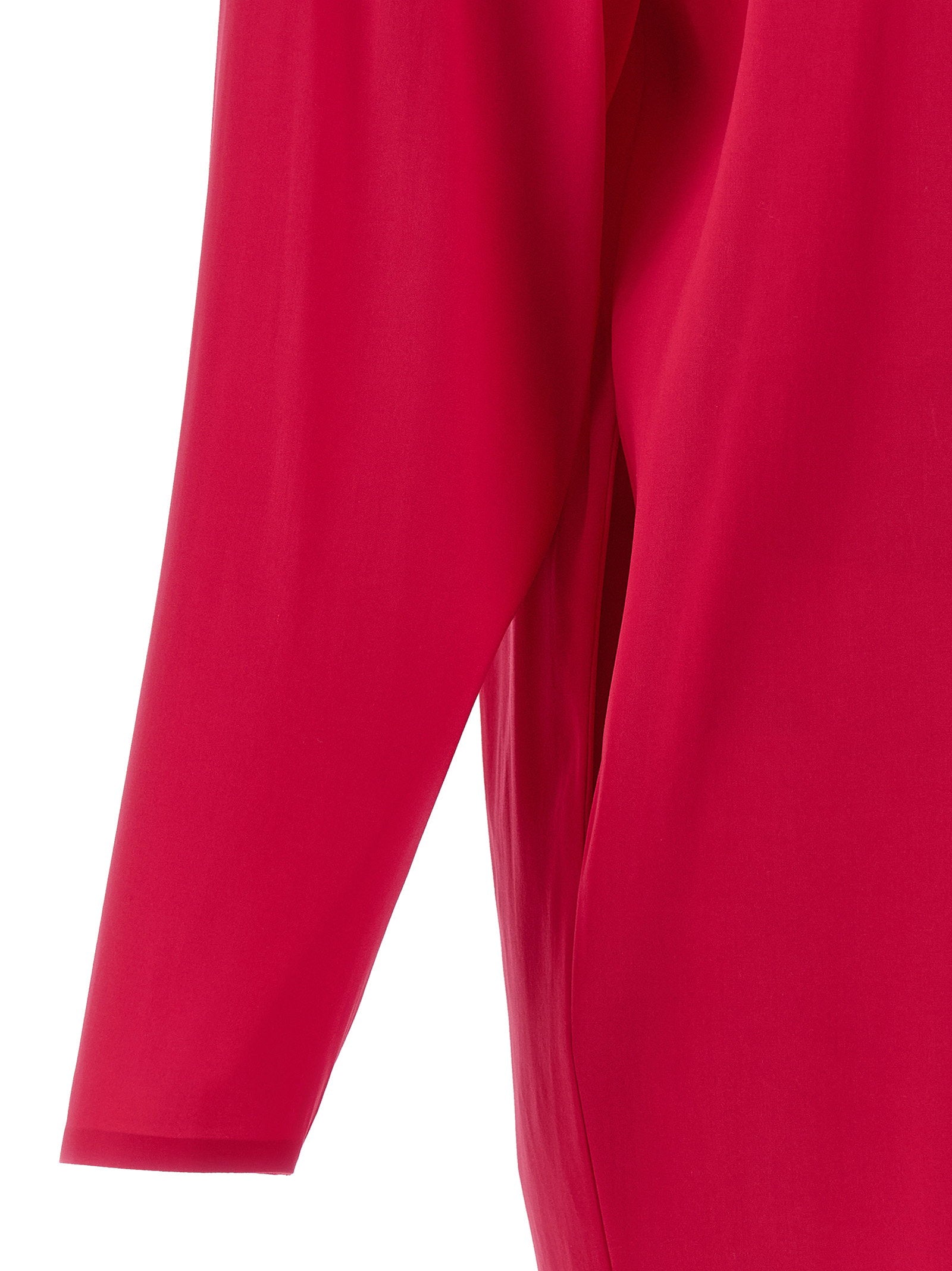 Saint Laurent Structured Shoulder Dress - view 4
