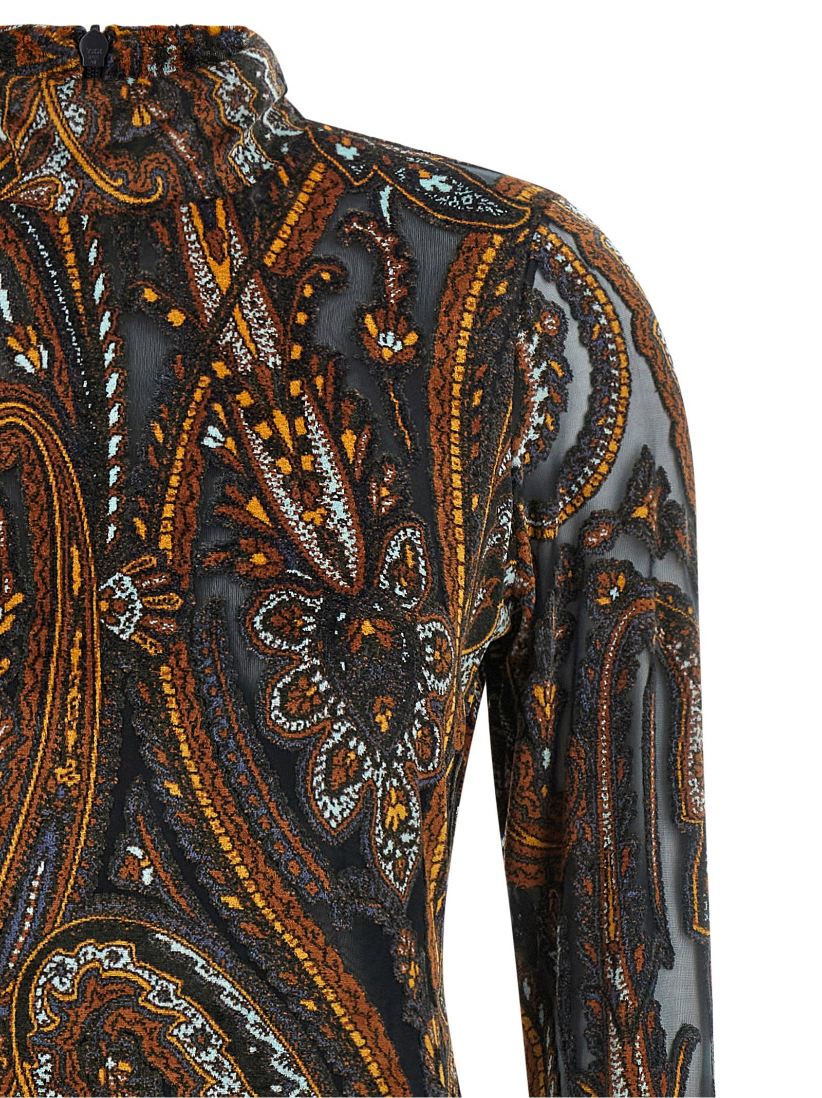 Etro Jacquard Chenille Dress - view 3