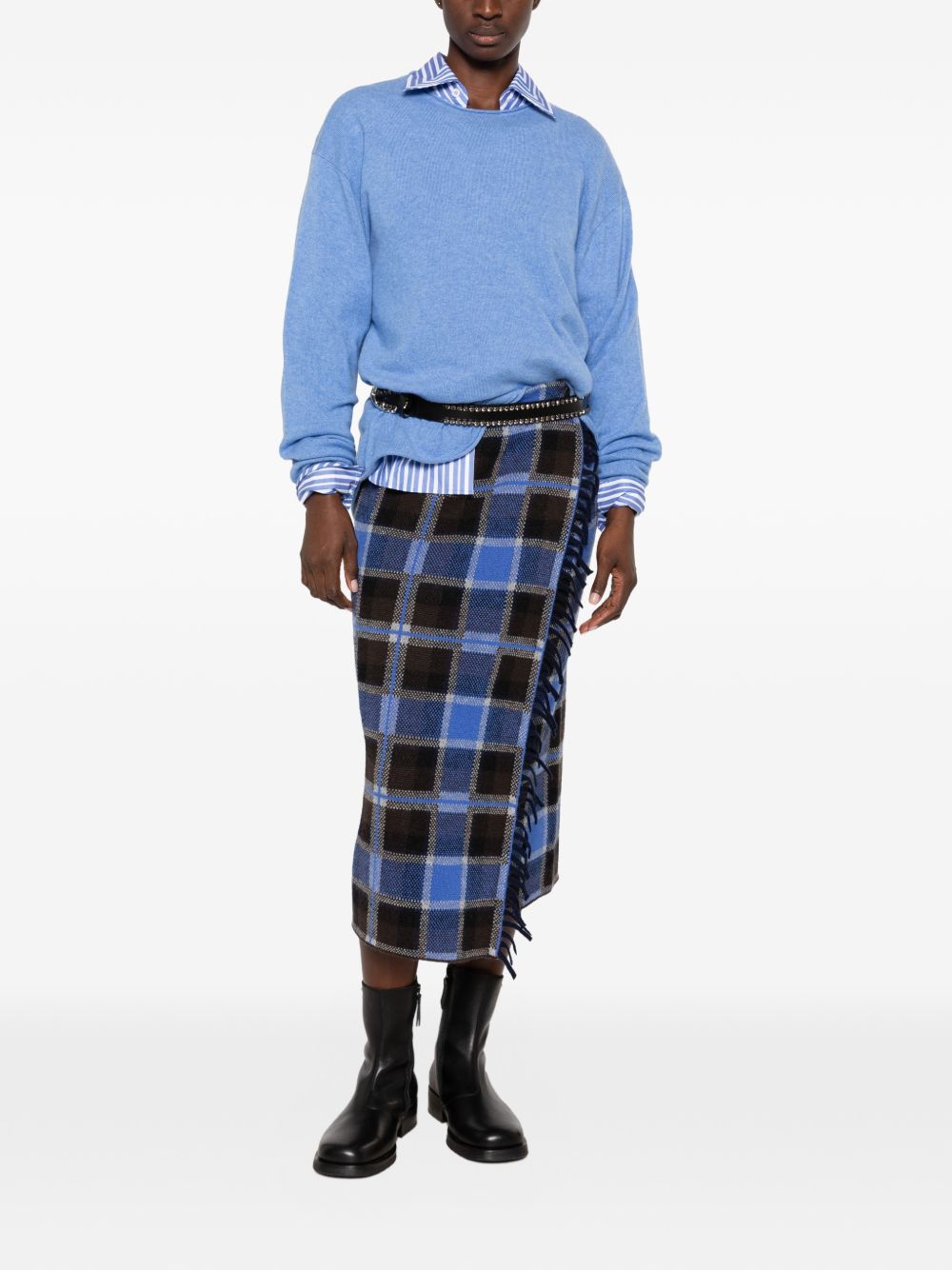 GUEST IN RESIDENCE Skirt – Wool 70%, Cashmere 30% - view 5