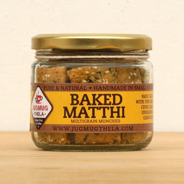 JUGMUG THELA Baked Matthi – Wholewheat Munchies With Real Herbs - view 2