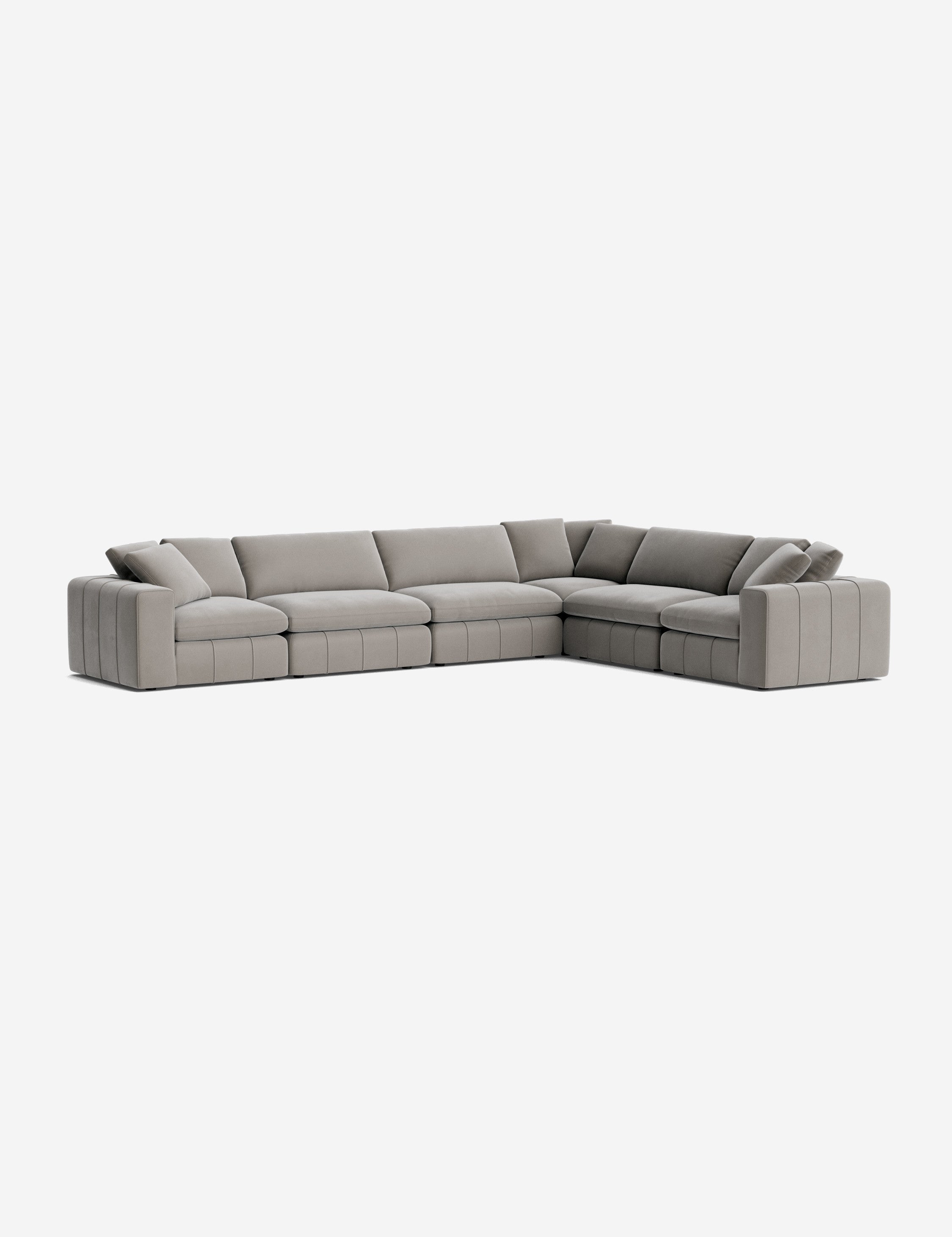 Lulu and Georgia Capella Modular Corner Sectional Sofa - view 50