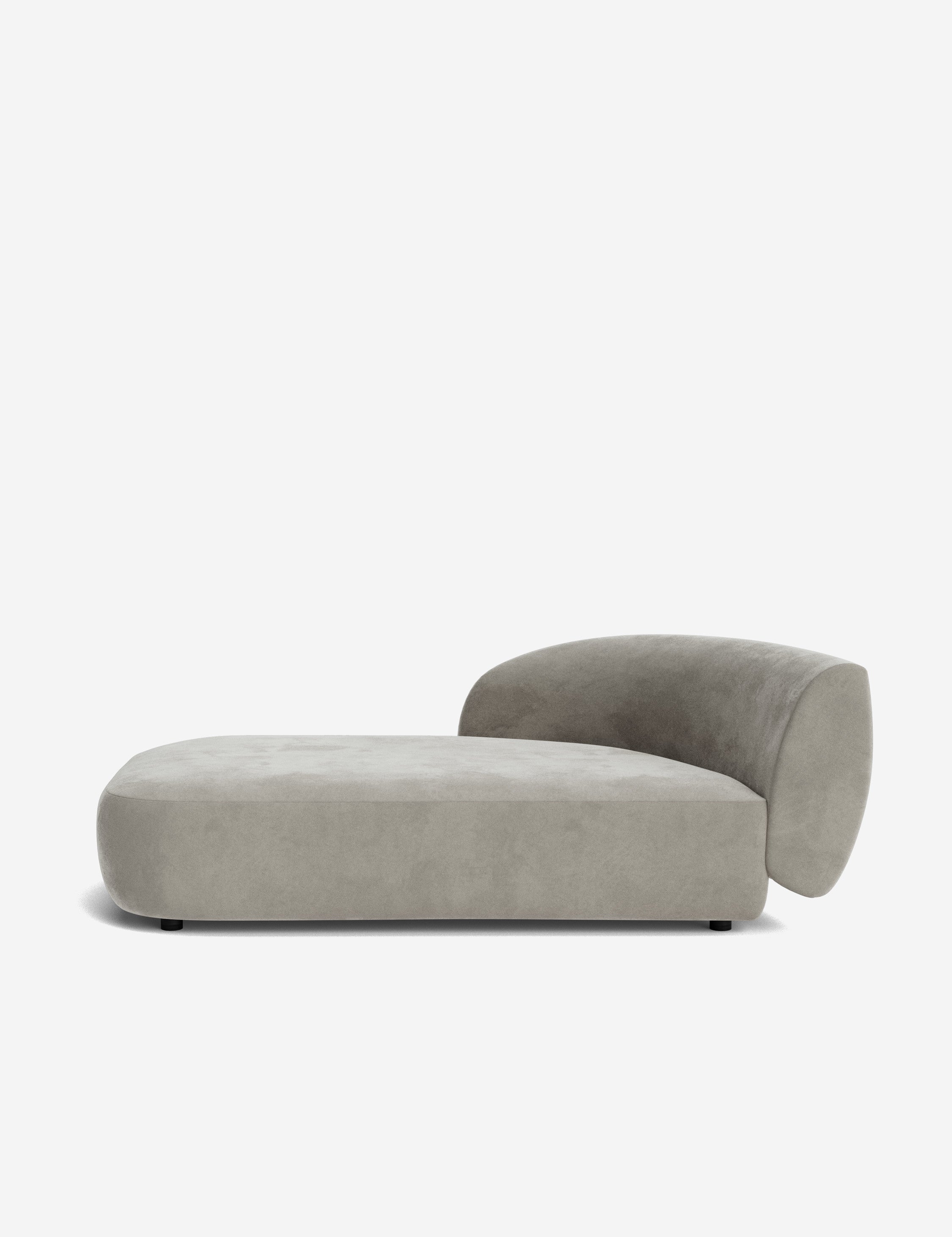 Lulu and Georgia Claret Modular Left Chaise - view 41