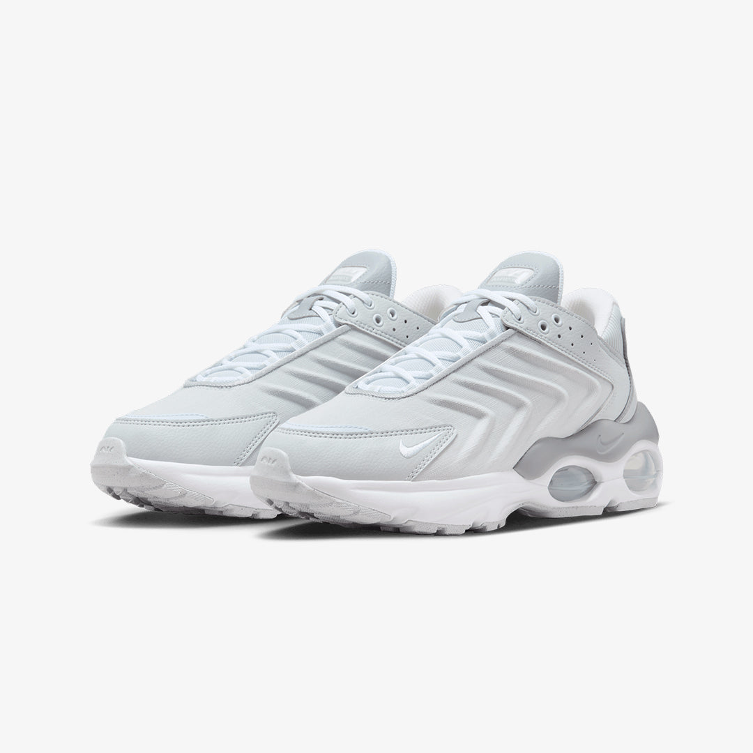 Nike | AIR MAX TW { PURE PLATINUM/WHITE-WOLF GREY-WHITE