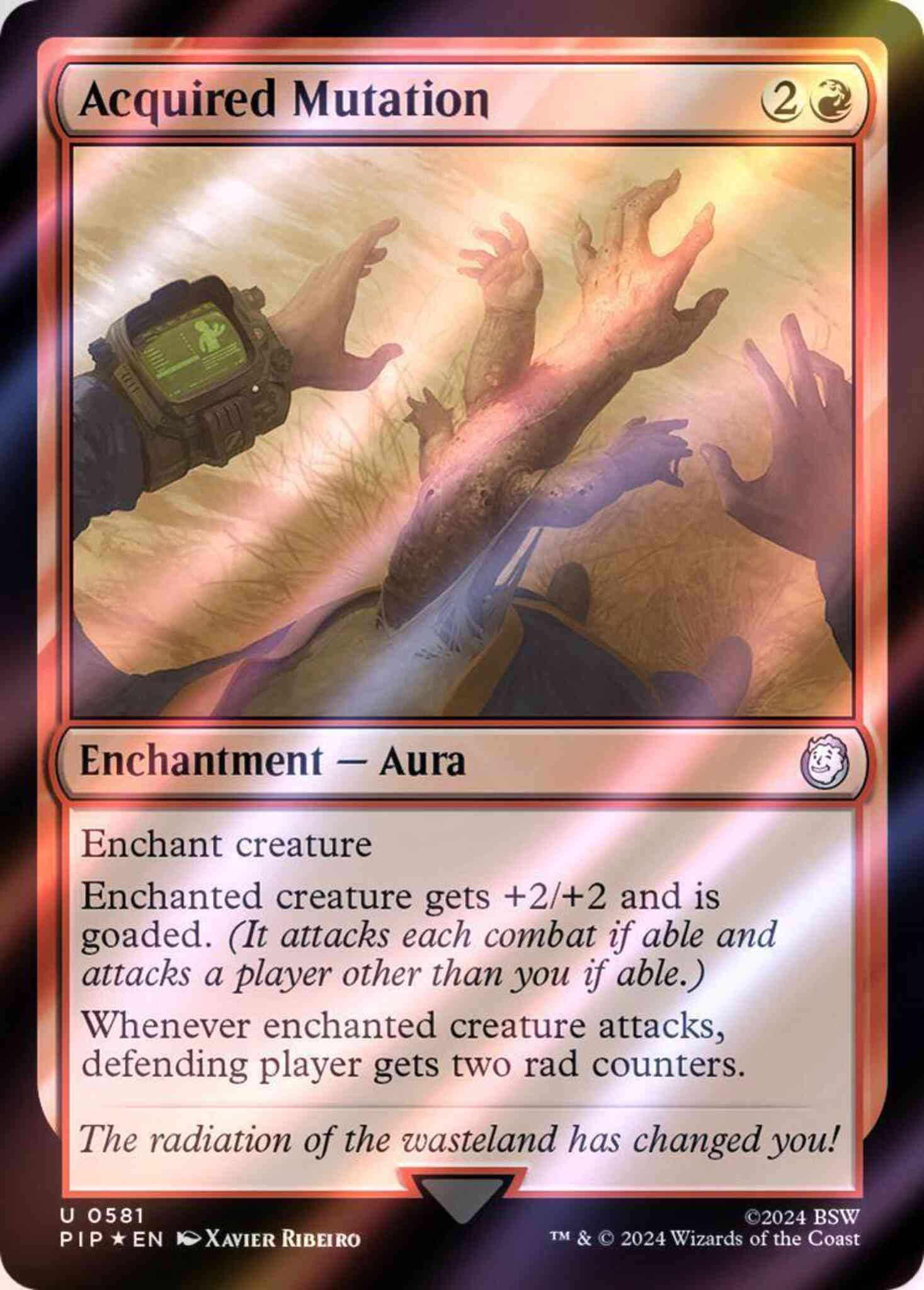 Acquired mutation 581 – Magic Acquired Mutation [581] [Fallout] [Surge Foil]