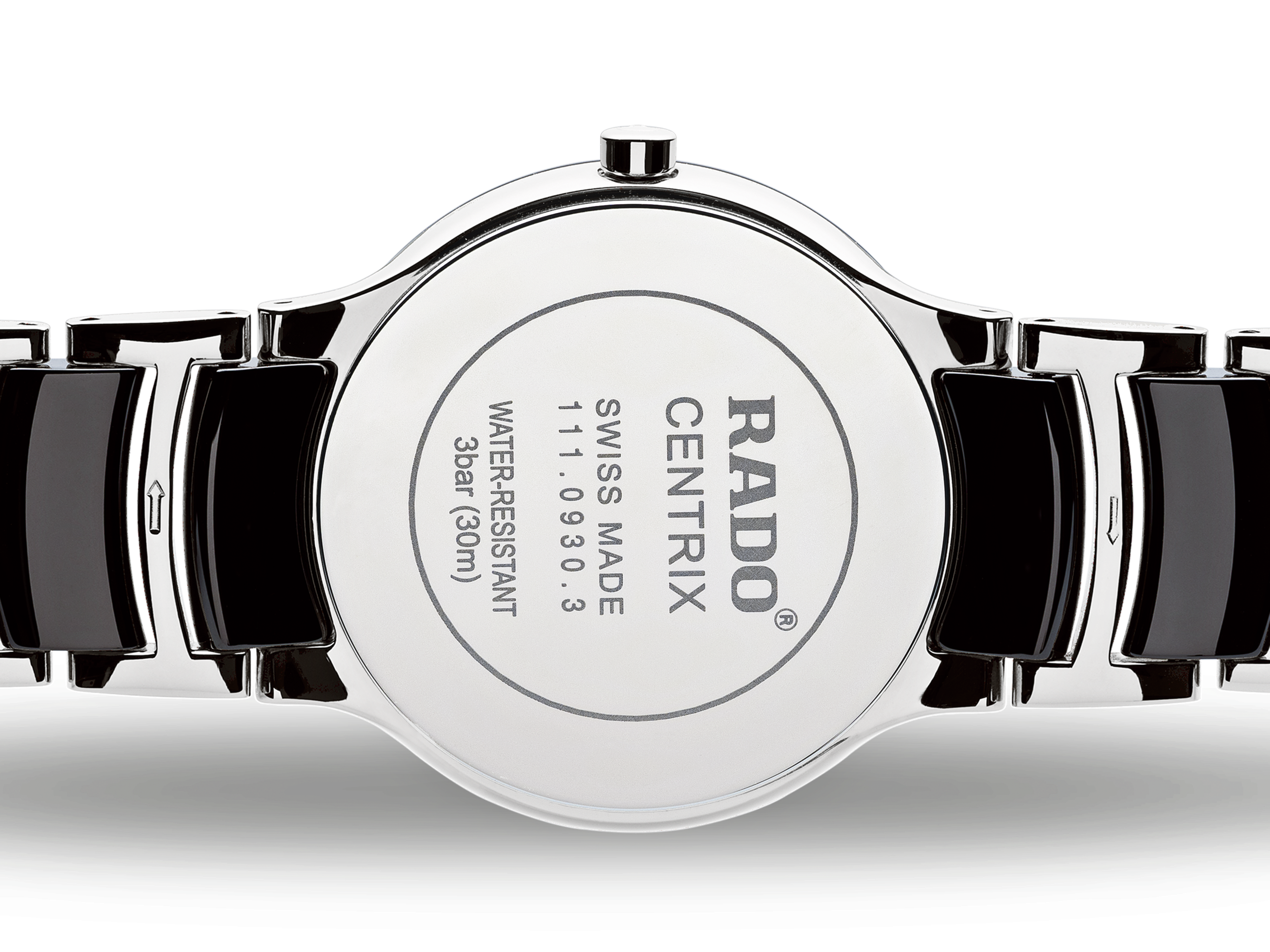 Rado Centrix Black Dial Women 28mm - view 2