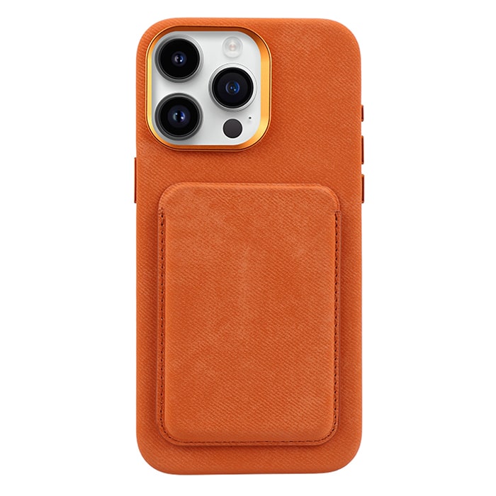 BlackTree Denim Fabric Wallet Case For iPhone 15 Pro Max - view 3