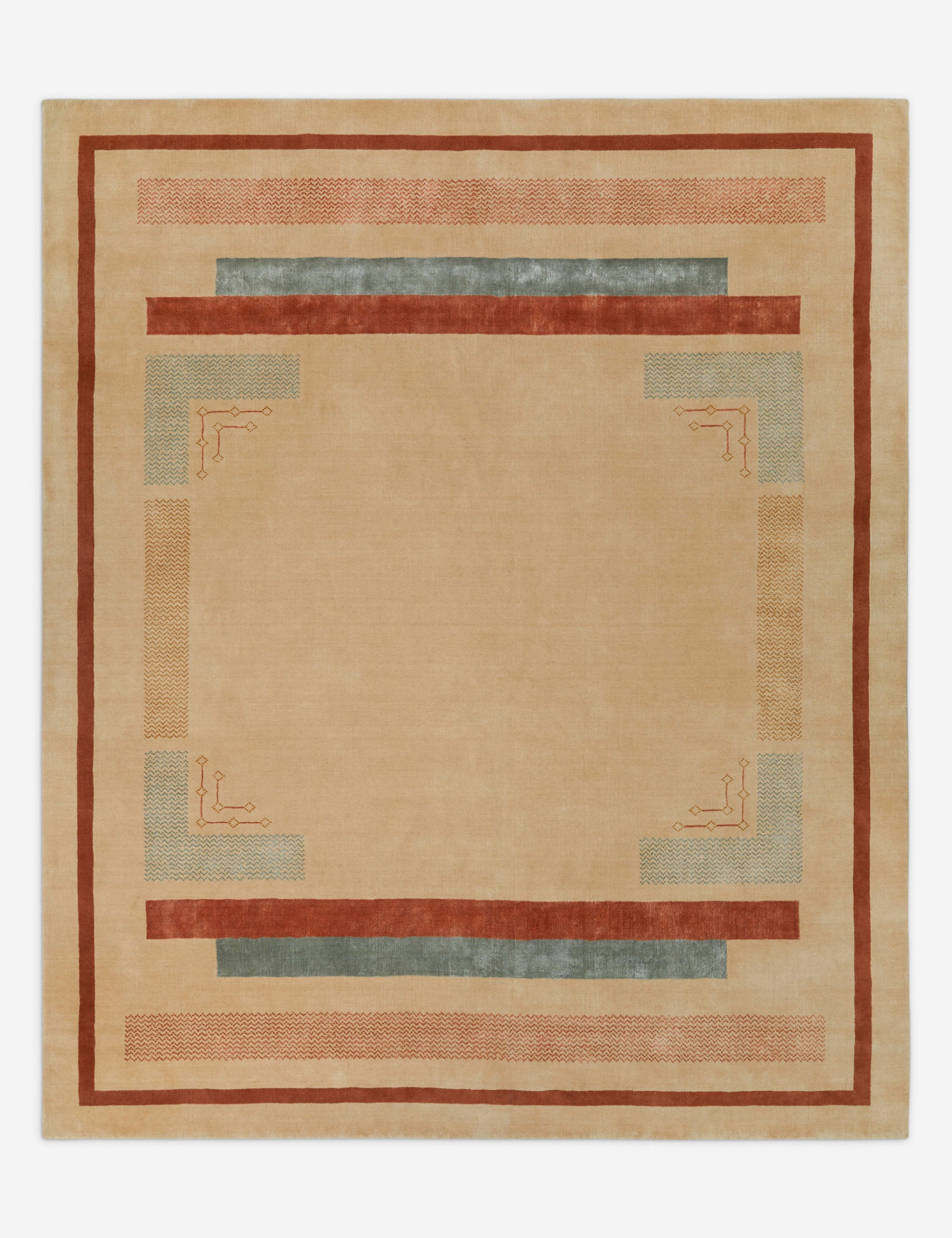 Lulu and Georgia Pemberton Hand-Loomed Wool Blend Rug