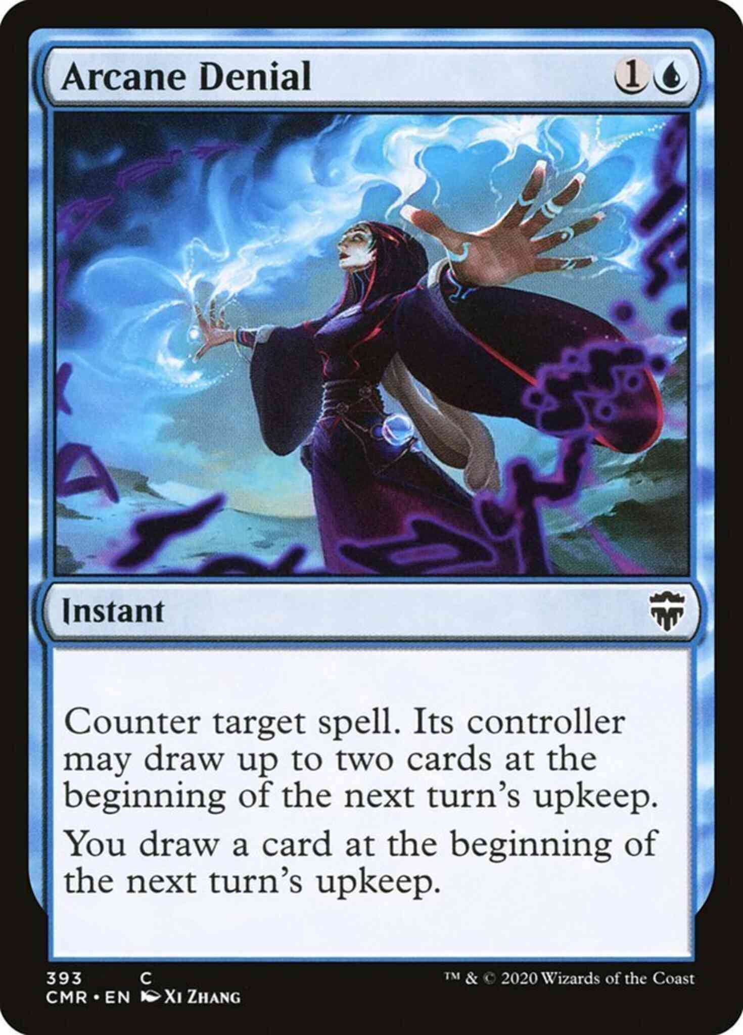 Arcane denial 393 – Magic Arcane Denial [393] [Commander Legends] [Non-Foil]