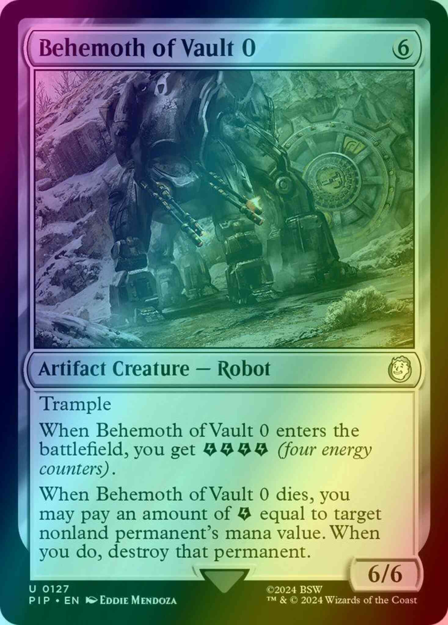 Magic Behemoth of Vault 0 [127] [Fallout] [Foil]