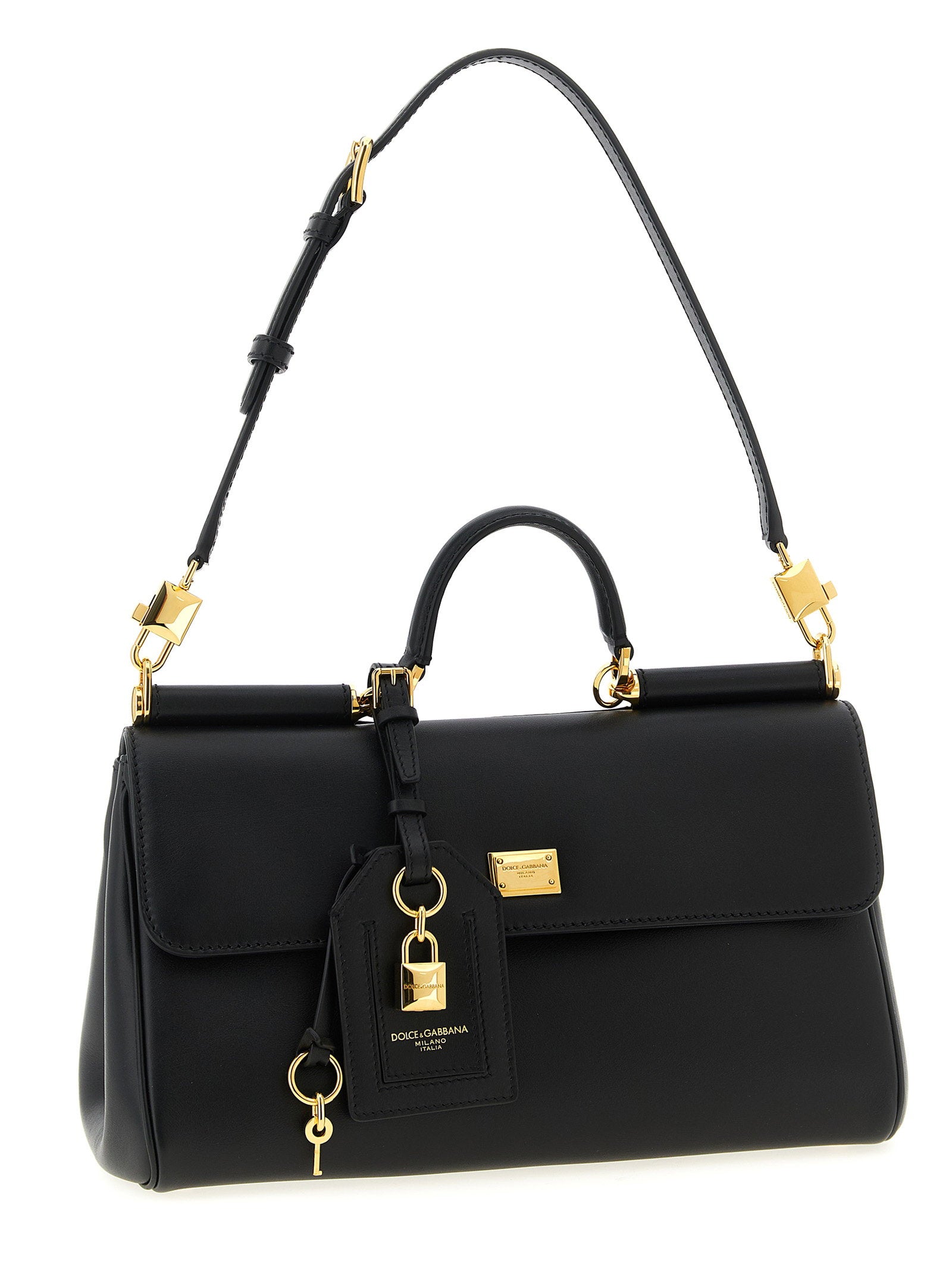 Dolce & Gabbana Medium ‘my Sicily’ Handbag – 95% calf leather 5% pvc - view 3