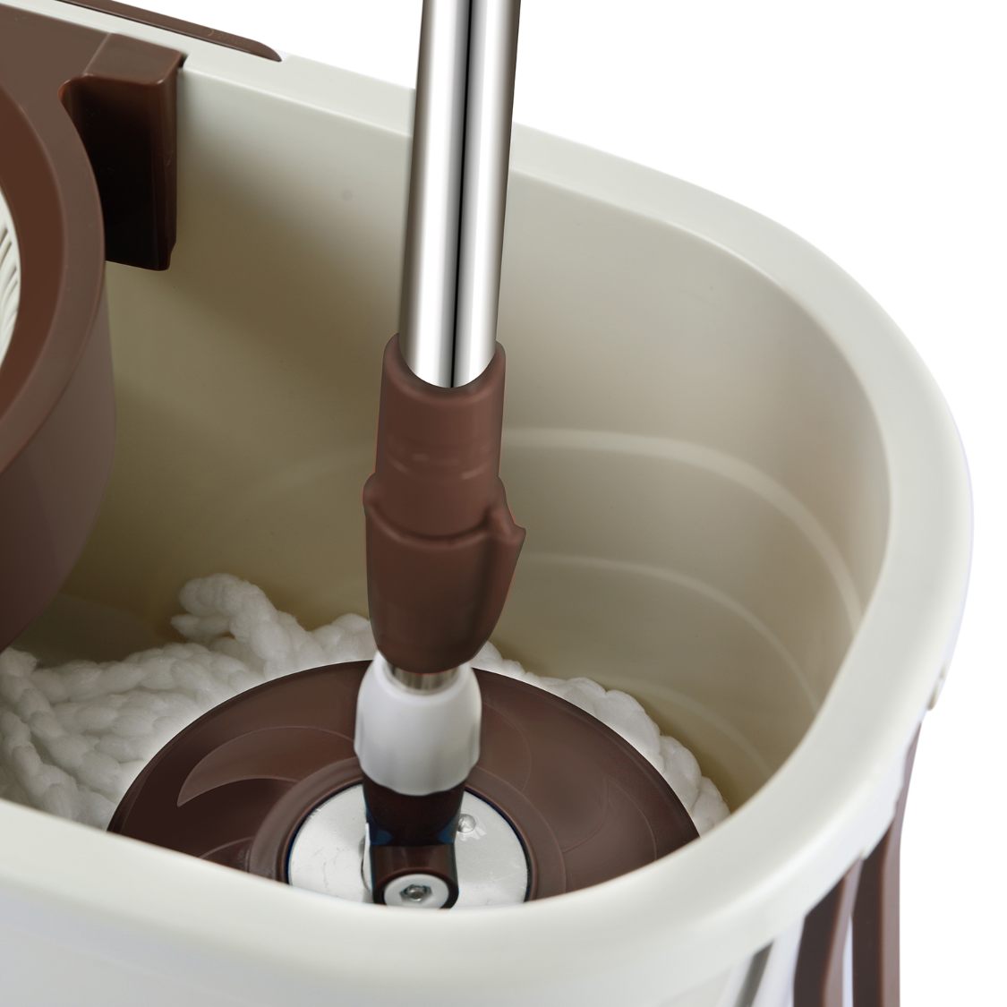 Cello Kleeno Max Clean Deluxe Spin Mop Bucket with Soap Dispenser - view 10