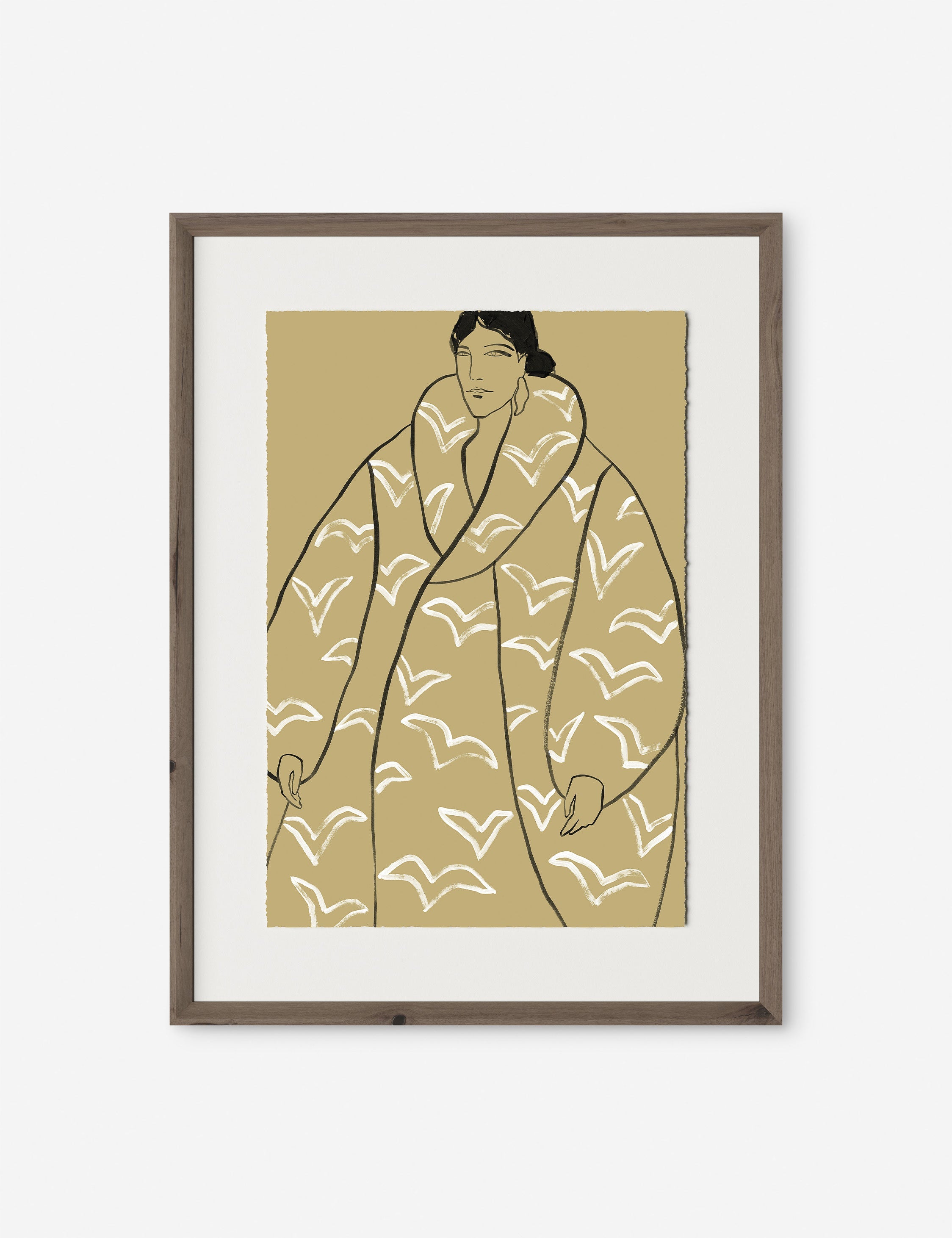 Lulu and Georgia Couture Girl — Maeva Wall Art by Aurora Bell