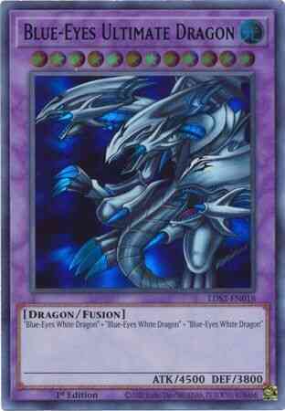 Yu-Gi-Oh! Blue-Eyes Ultimate Dragon (Green) - LDS2-EN018 - Ultra Rare - 1st Edition