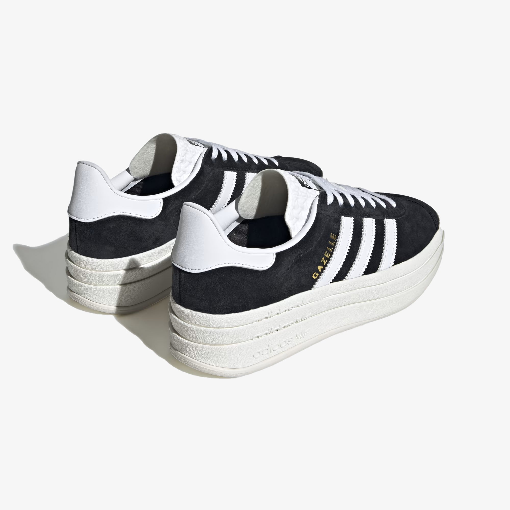 Adidas Originals | GAZELLE BOLD { CORE BLACK/WHITE - view 2