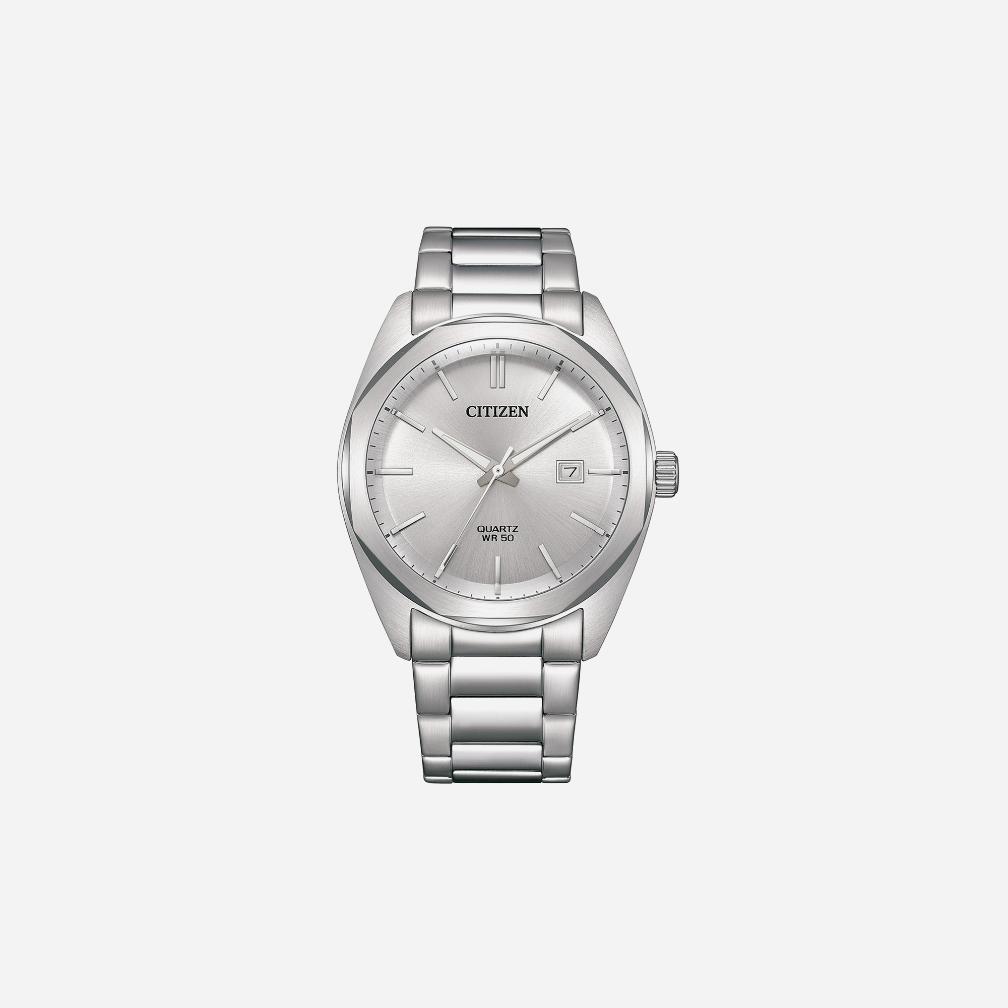 Citizen Quartz Gents Watch Silver Dial – Multi