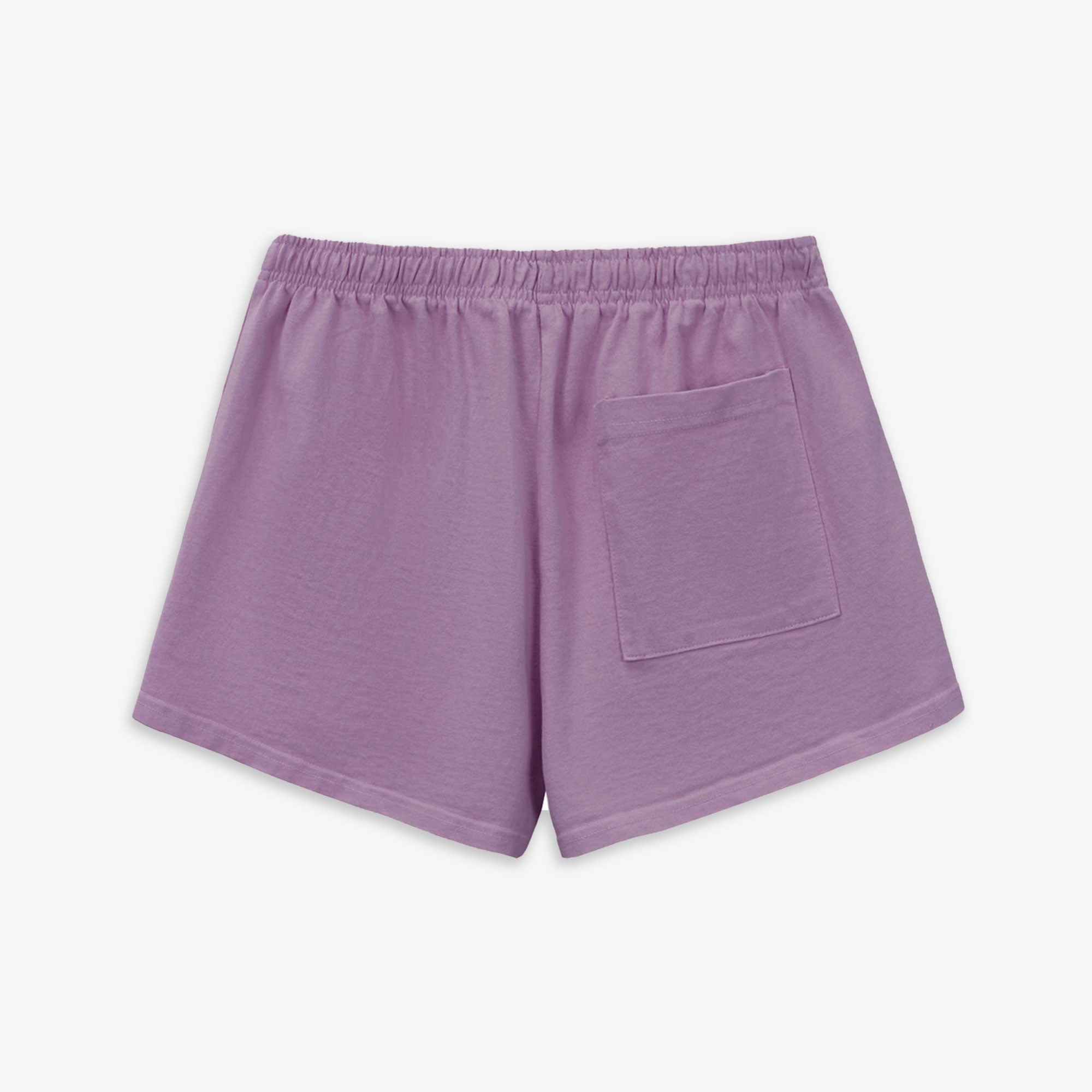 Sporty & Rich | Health Initiative Disco Short { Soft Lavender/white - view 2