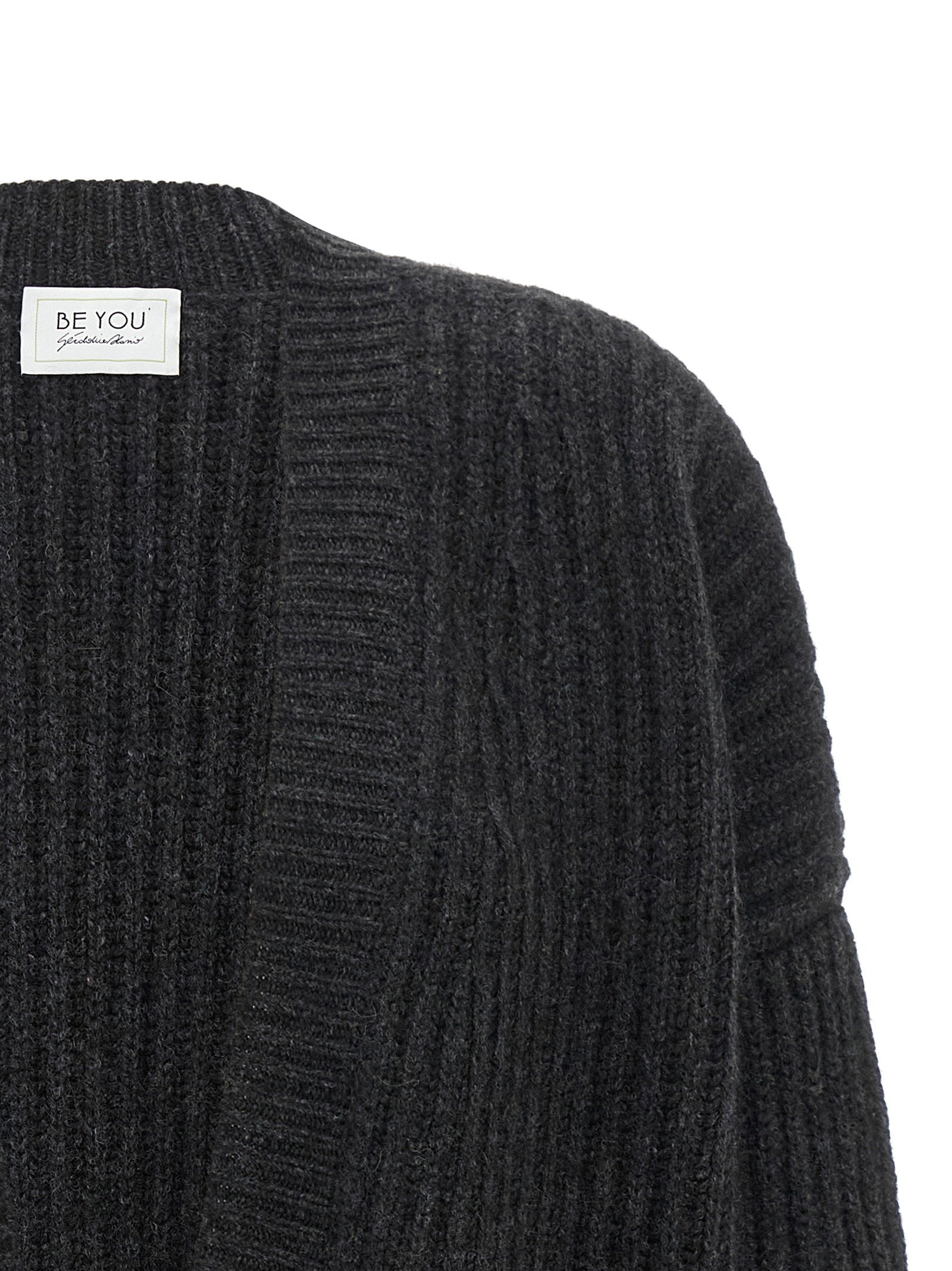 Be You Ribbed Cardigan – 100% cashmere - view 3