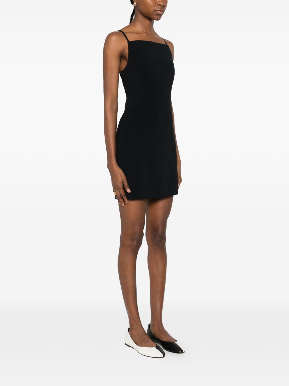 Givenchy Sliced Mini Dress in Crepe Cady - view 2