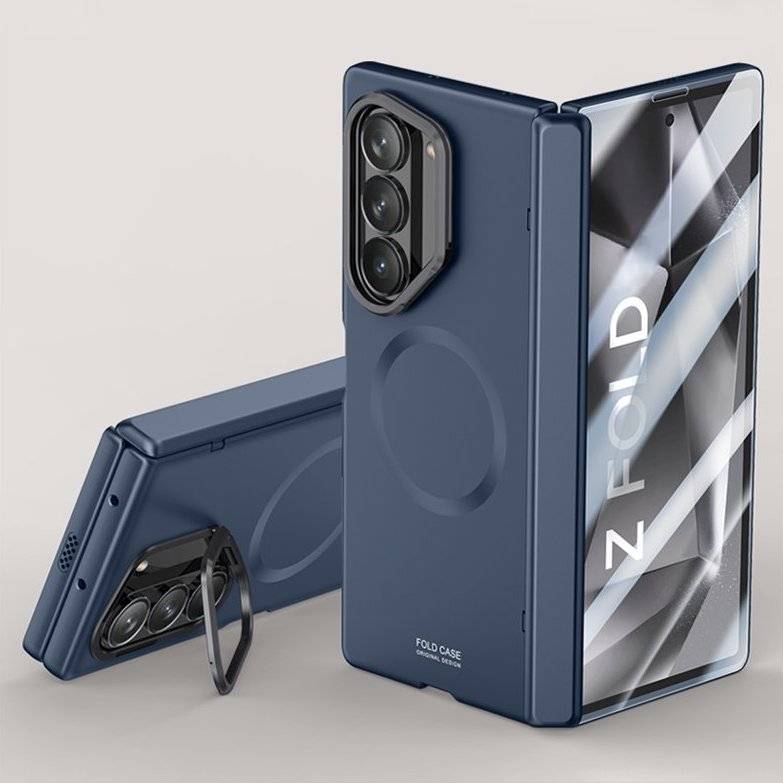 Million Cases Galaxy Z Fold Series Prime Cam Kickstand Armor Case - view 2