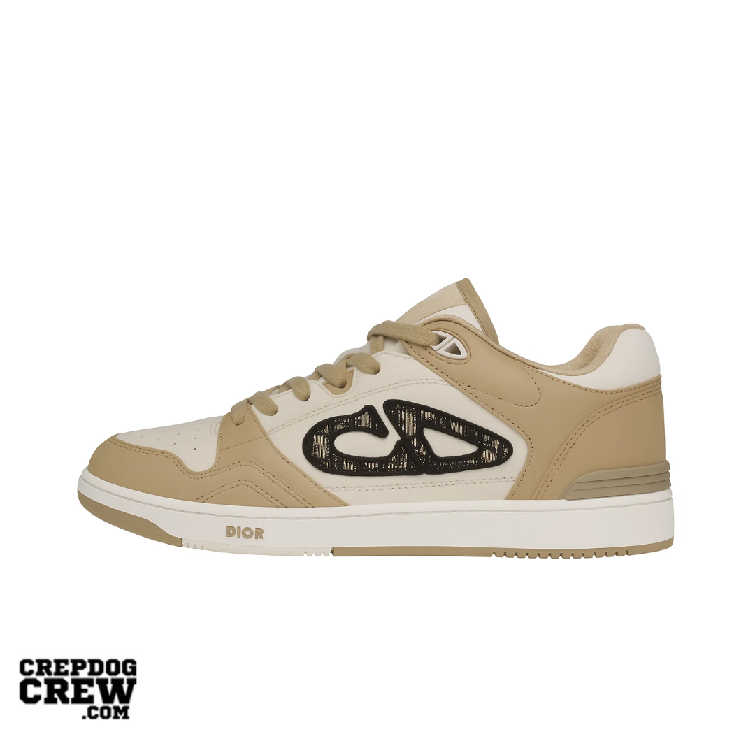 Dior B57 Lt Calf Do Jacquard Beige White – BROWN - view 2