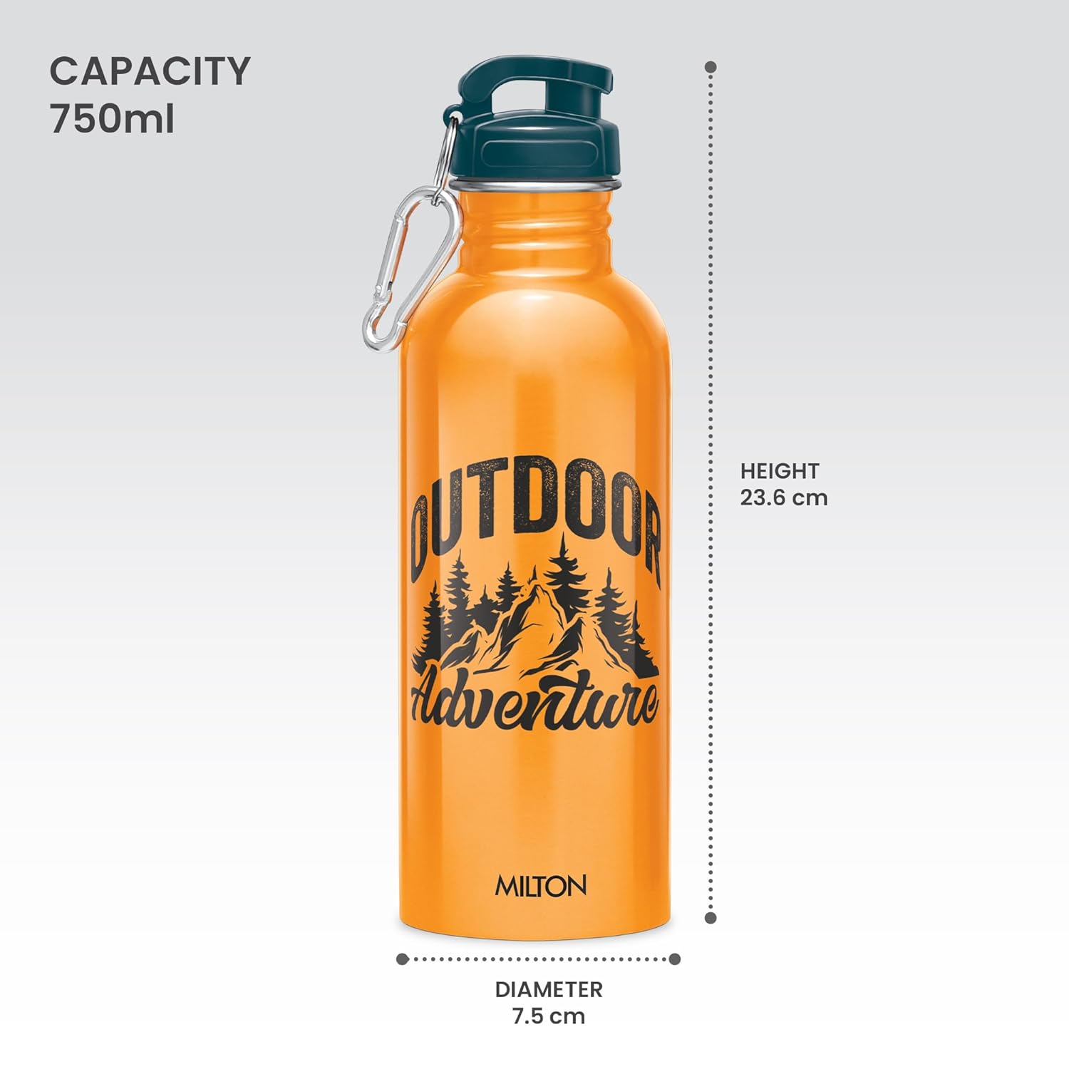 Milton Virtue 750 Stainless Steel Water Bottle | 1 Pc - view 5