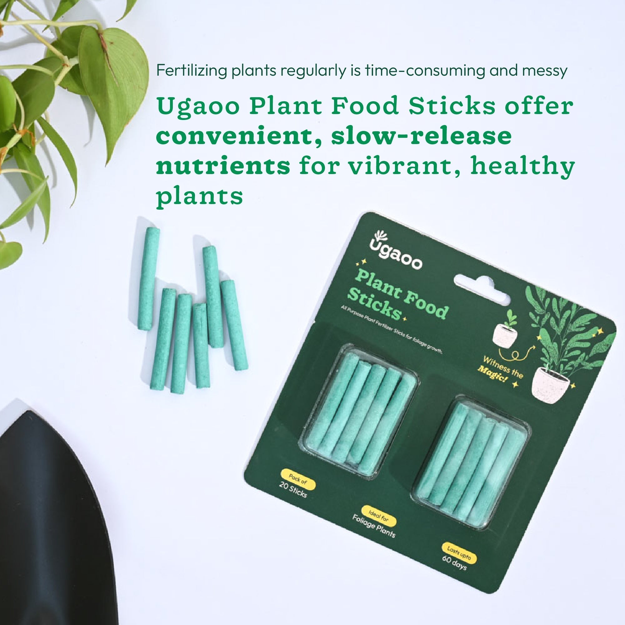 Ugaoo Plant Food Fertilizer Green Sticks for All Plants - view 2