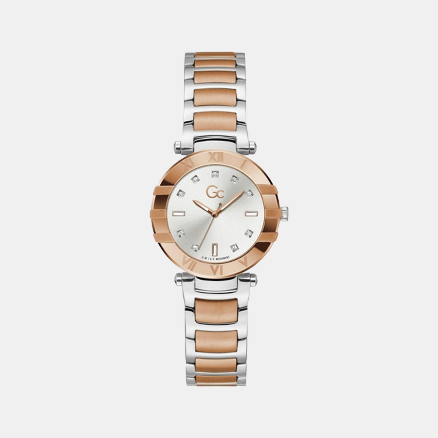 GC Cruise Women Quartz White Dial Analog Stainless Steel Watch Z03001L1MF