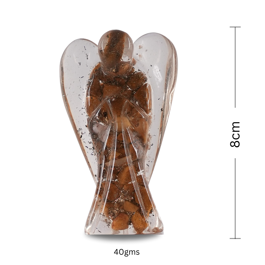 Gemsmantra Yellow Aventurine Orgonite Angel/Orgone Angel - view 3