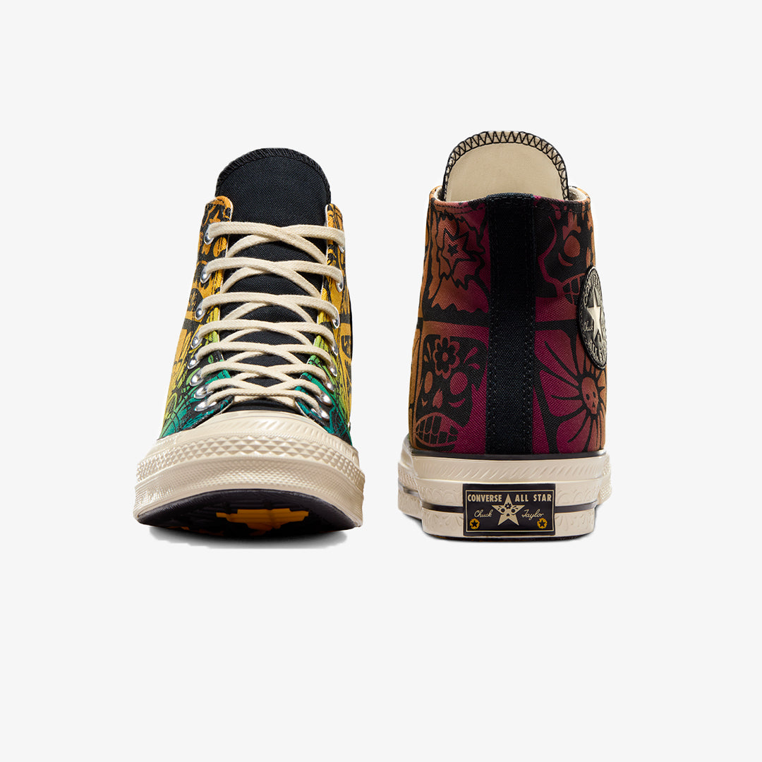 Converse | CHUCK 70 HI { CONVERSE BLACK/NATURAL IVORY - view 3