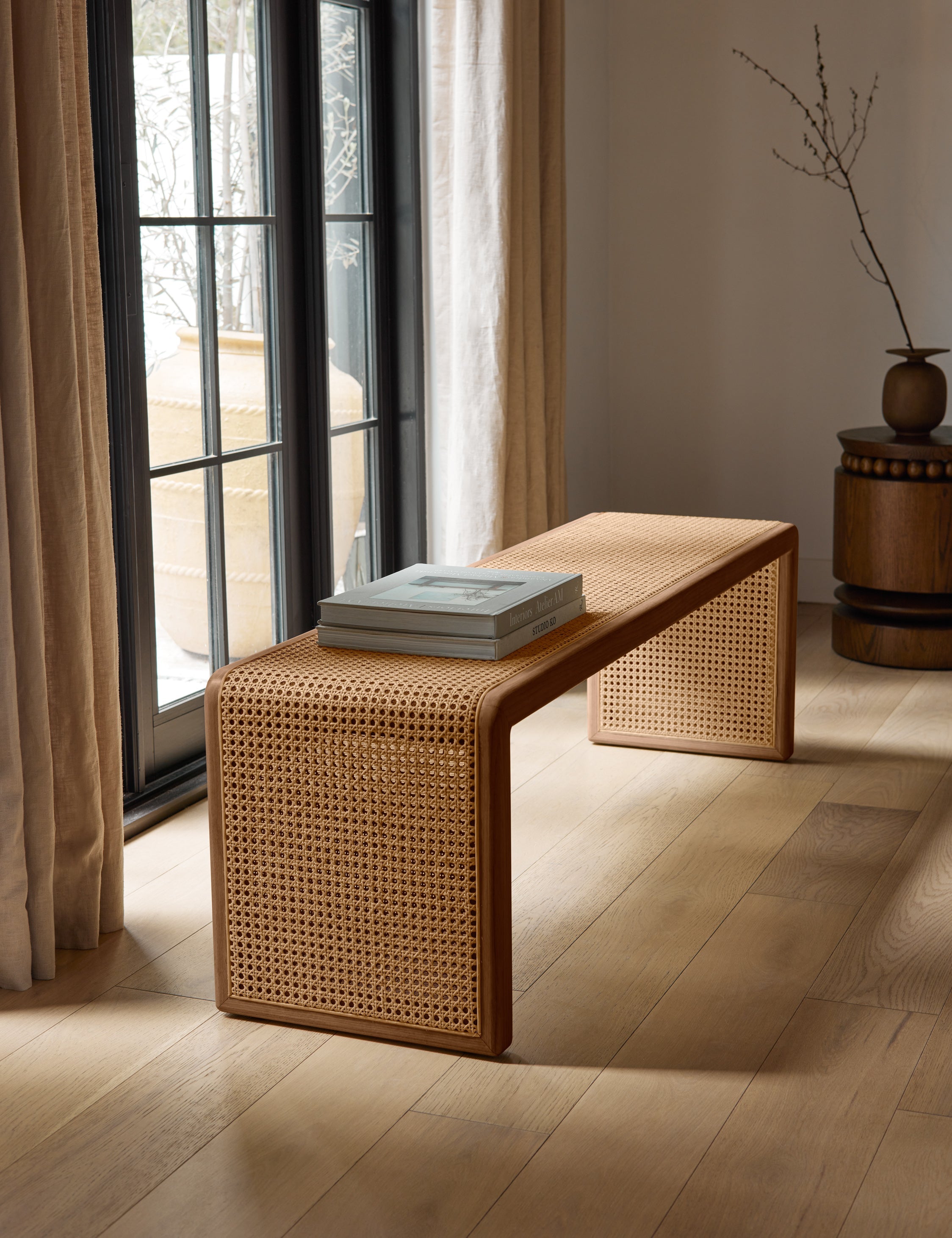 Lulu and Georgia Canistel Bench by Carly Cushnie